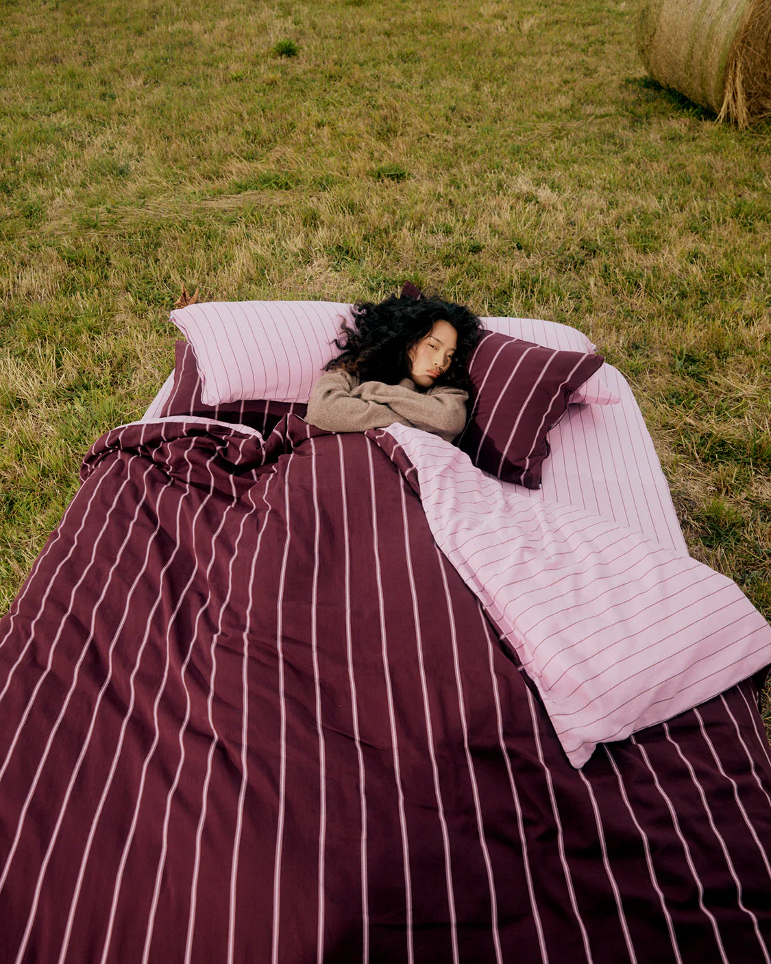 Versa Duvet Cover - Mulberry & Aster - Image 7