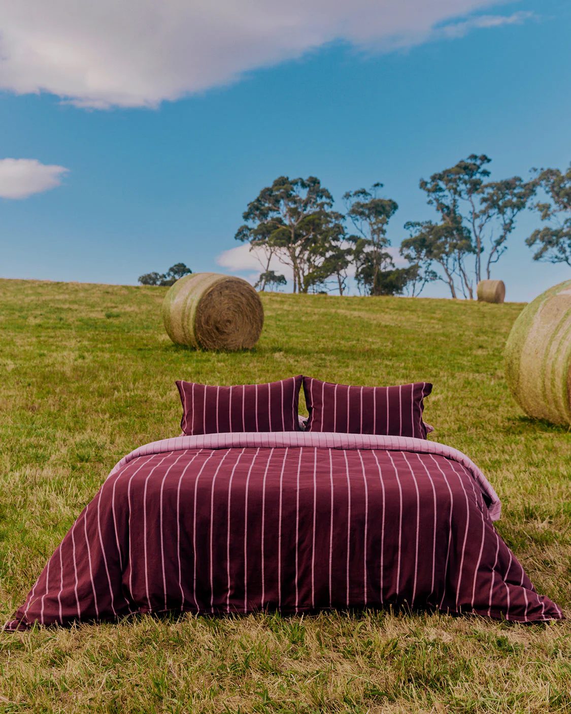 Versa Duvet Cover - Mulberry & Aster - Image 9