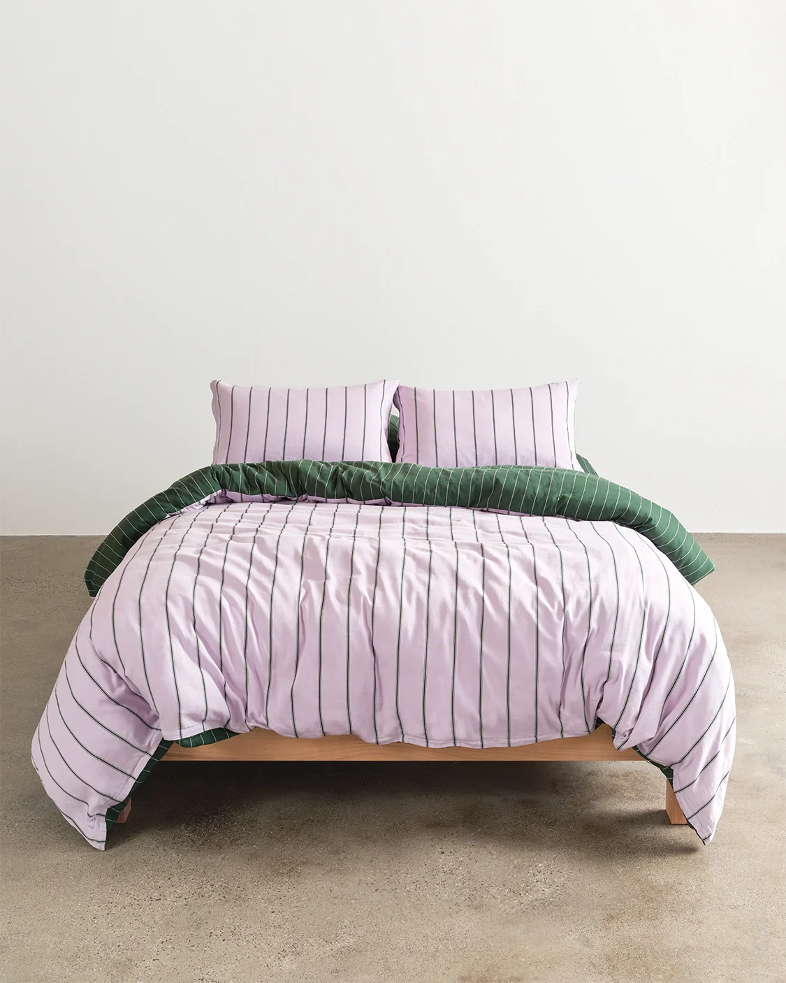 Versa Duvet Cover - Violet & Clover