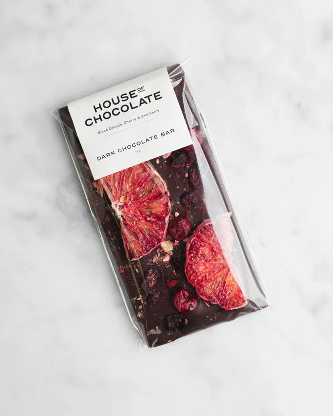 Blood Orange Dark Chocolate Bar - Image 2