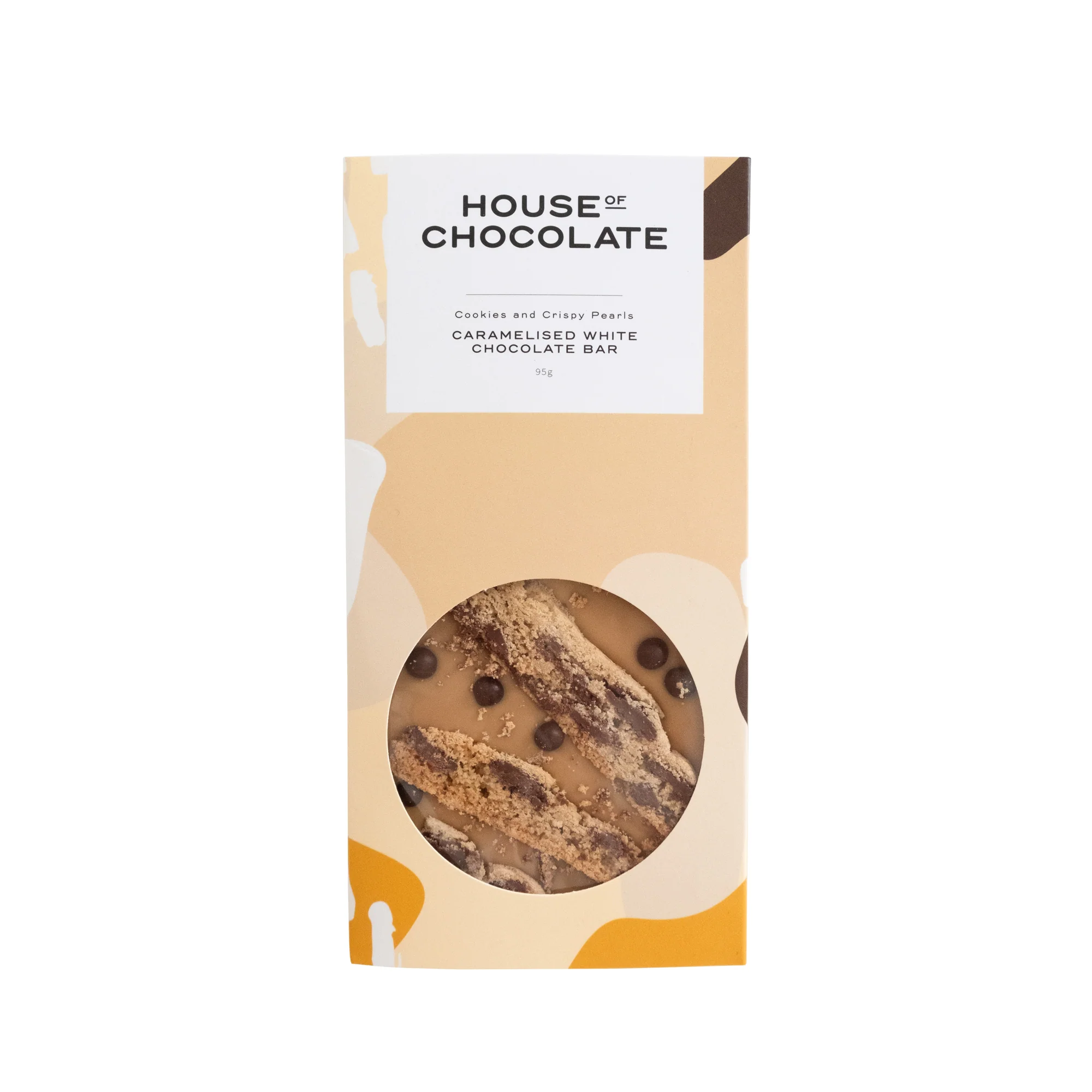 Cookies & Crispy Pearls White Chocolate Bar