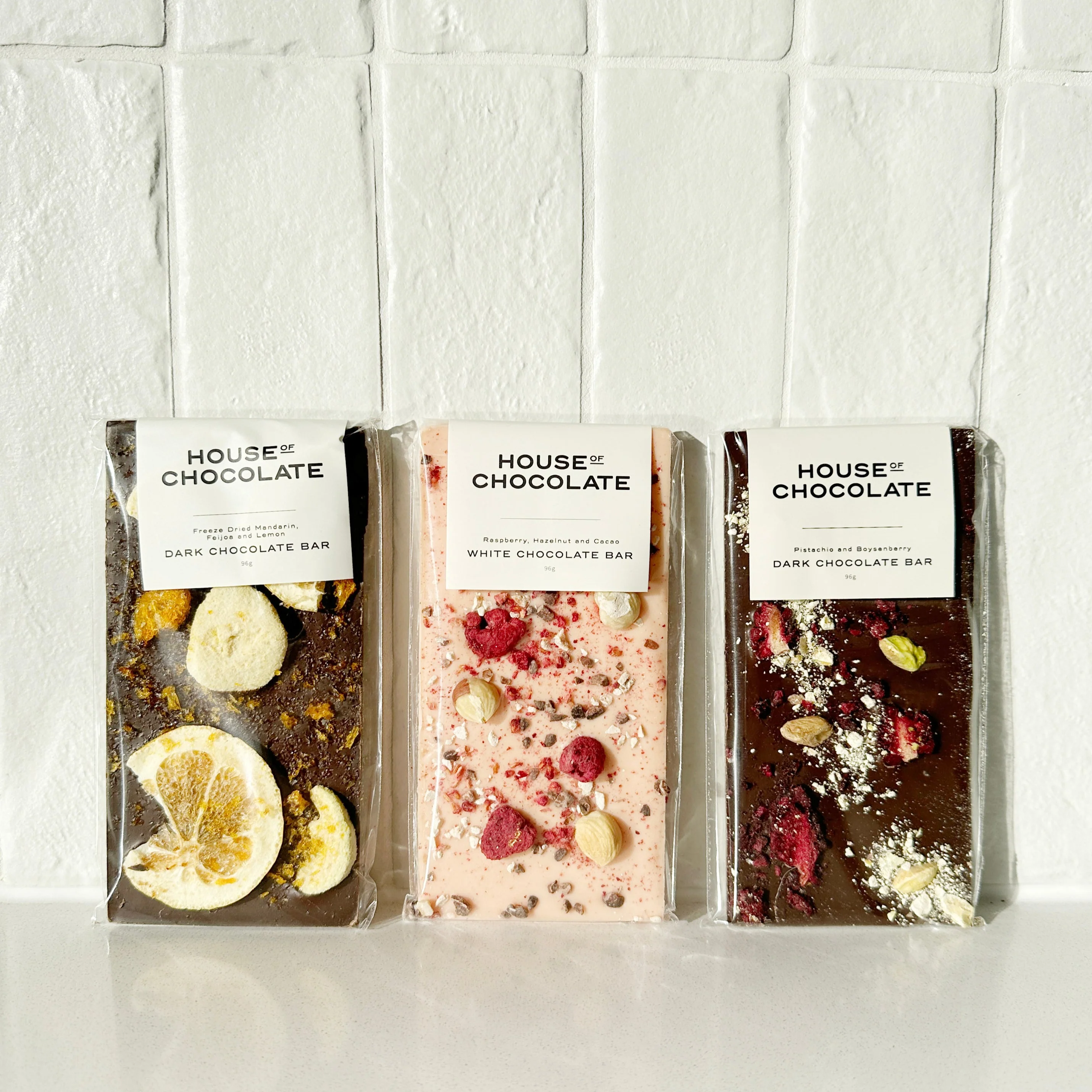 Pistachio and Boysenberry Dark Chocolate Bar - Image 2