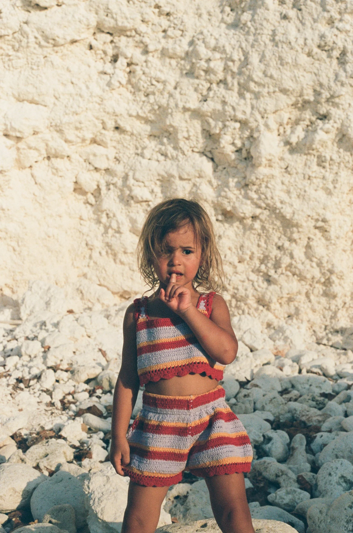 Crochet Top - Sunset Stripe - Image 3