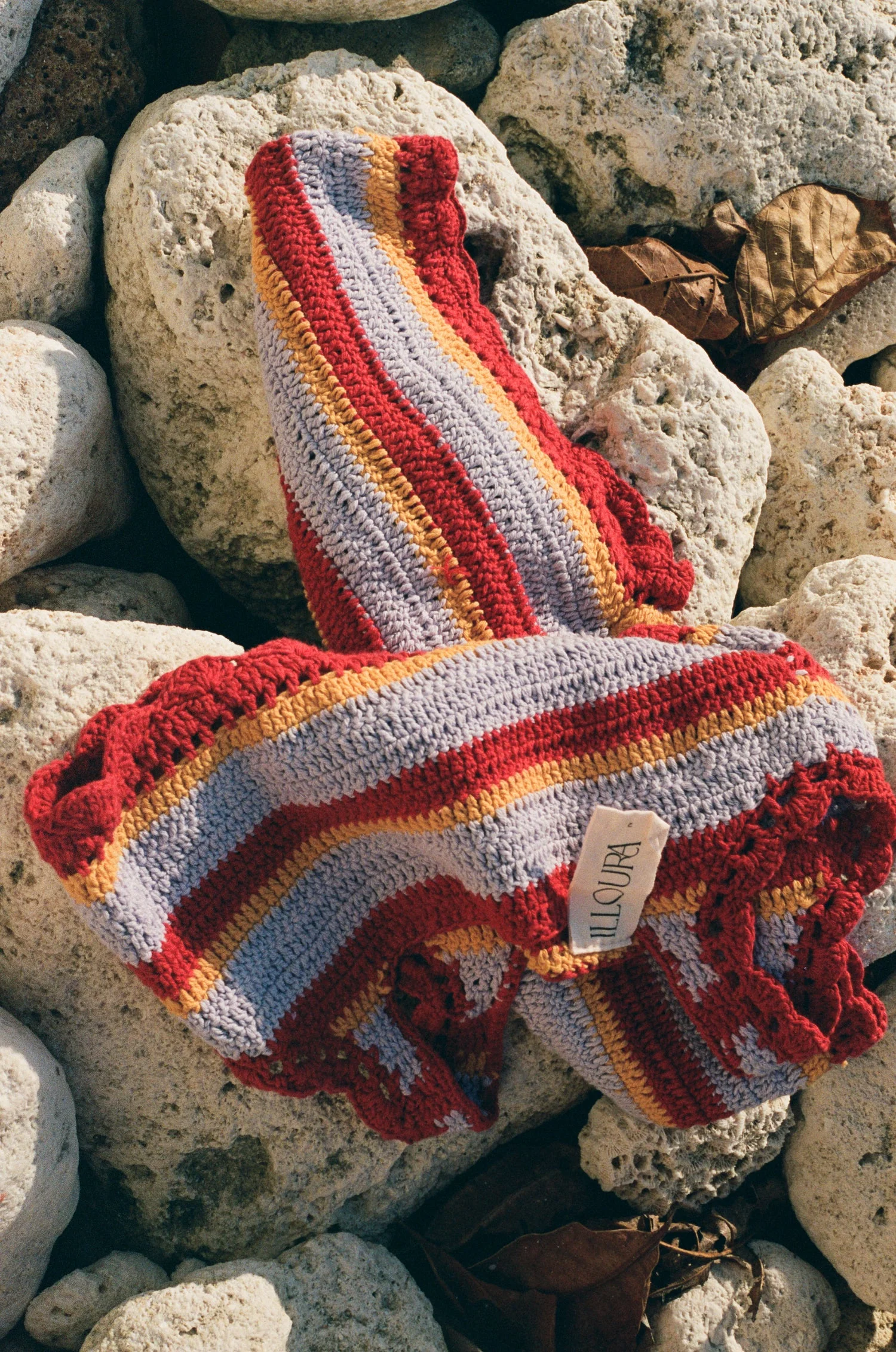 Crochet Top - Sunset Stripe - Image 4