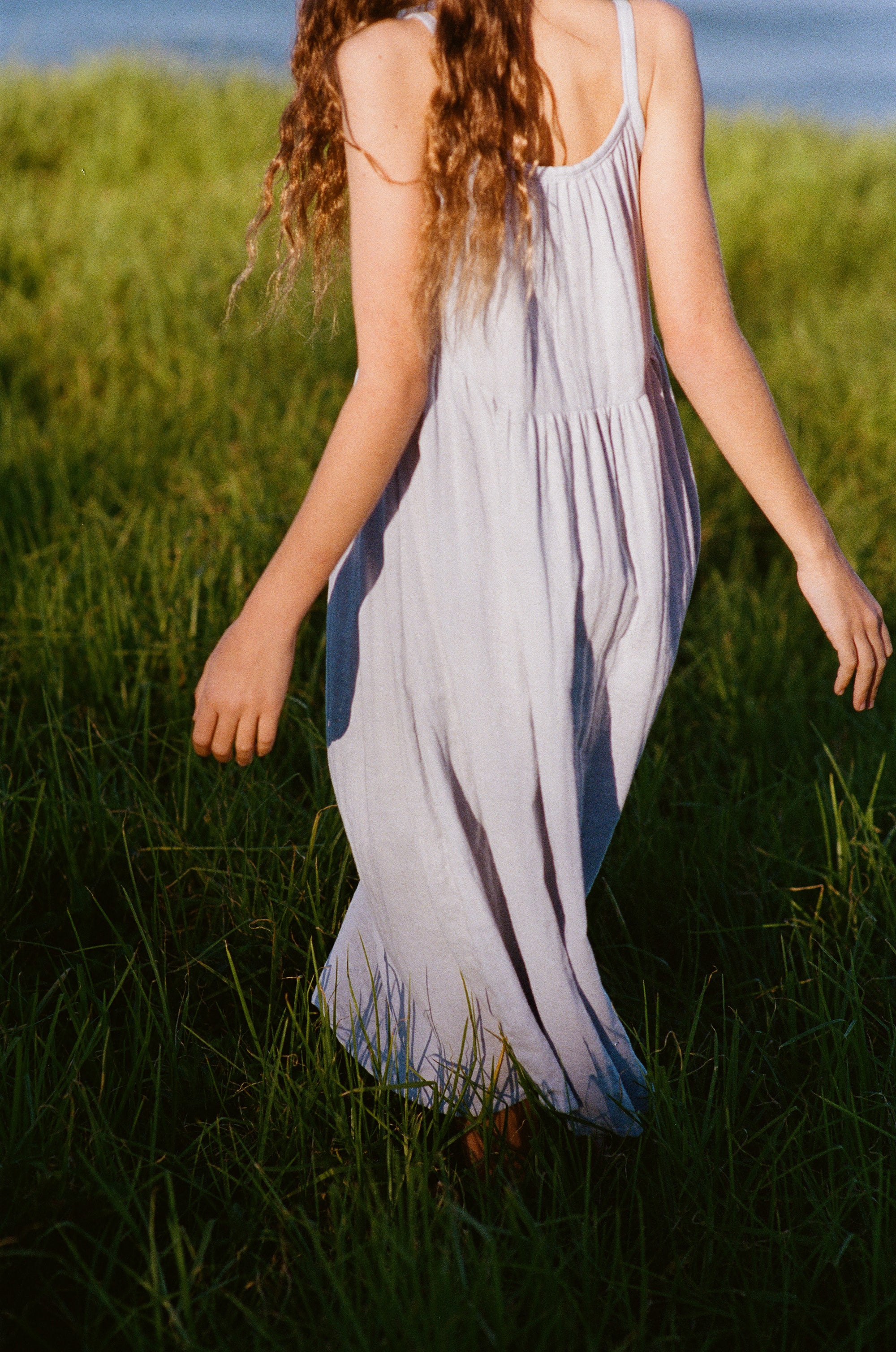 Darcy Dress - Pale Indigo - Image 3
