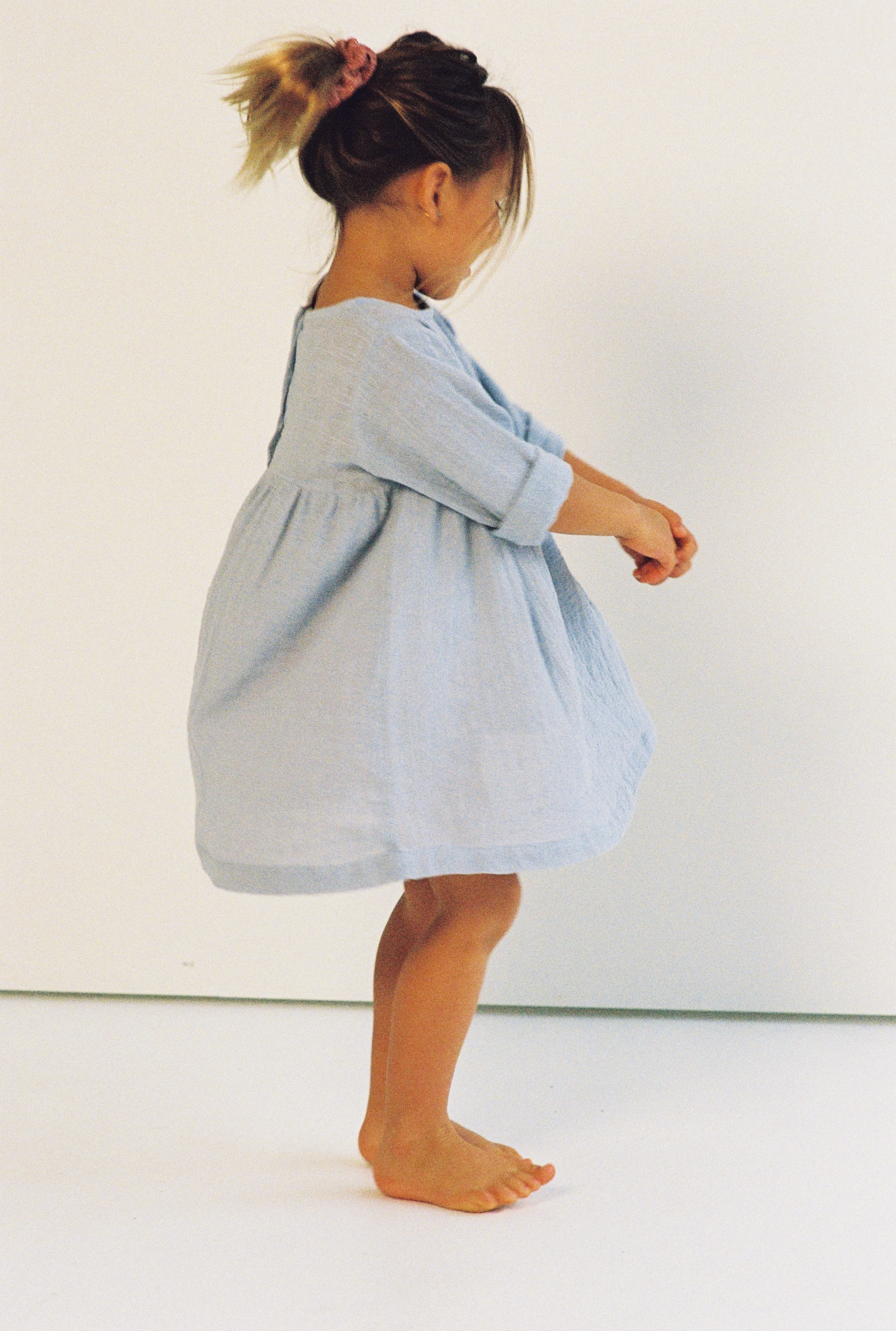 Koa Dress - Pale Indigo - Image 2