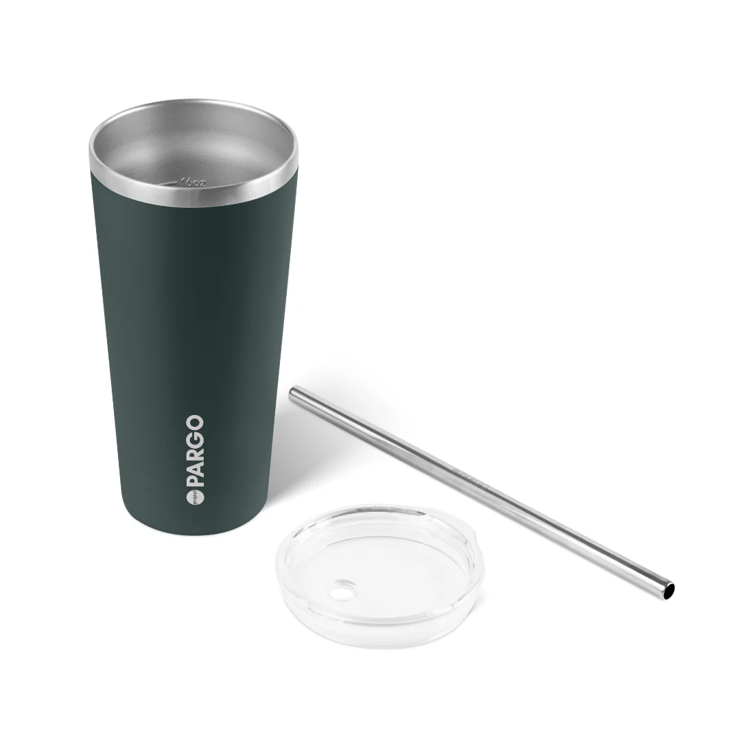 Insulated Smoothie Cup - Charcoal - Image 3