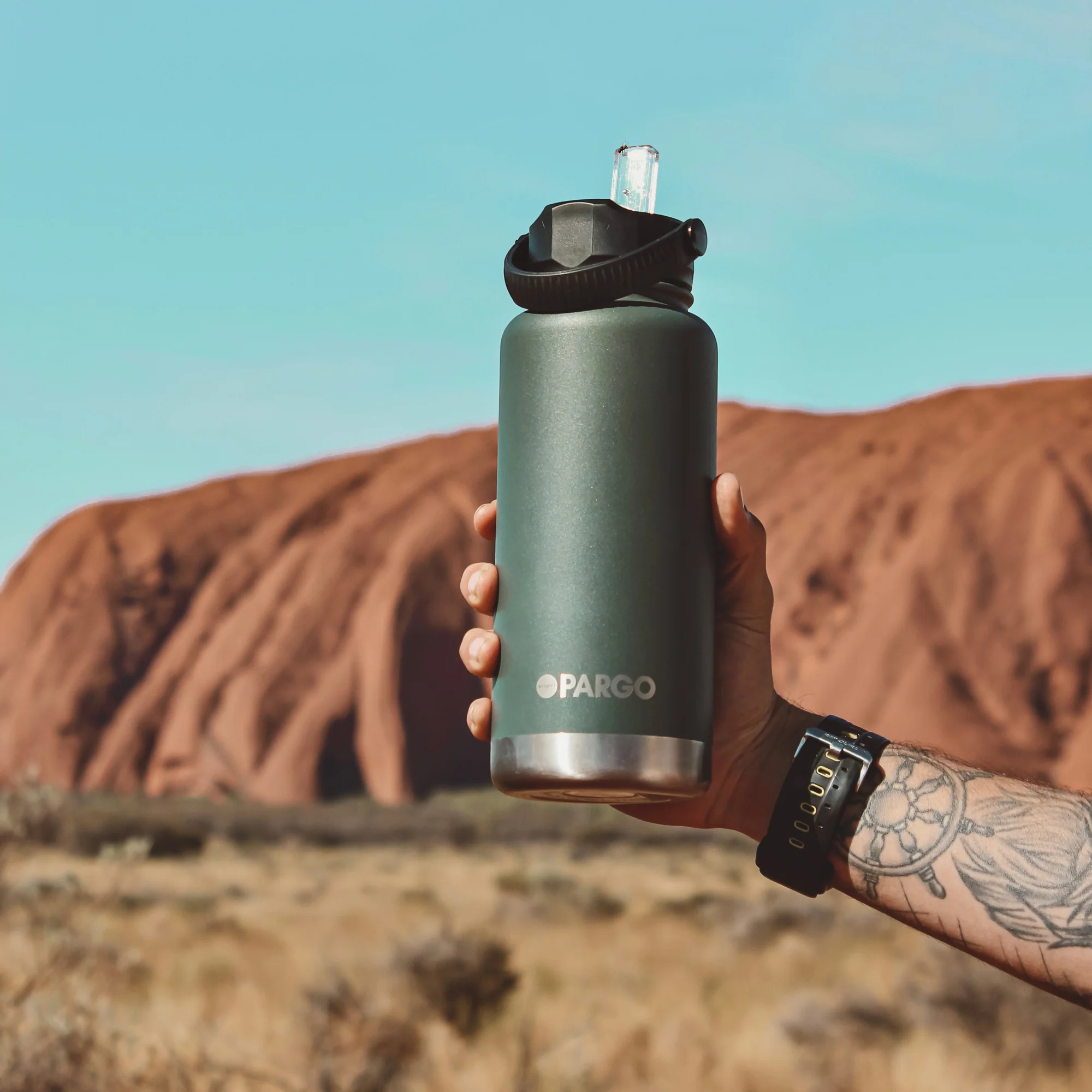 Insulated Sports Bottles - Charcoal - Image 3