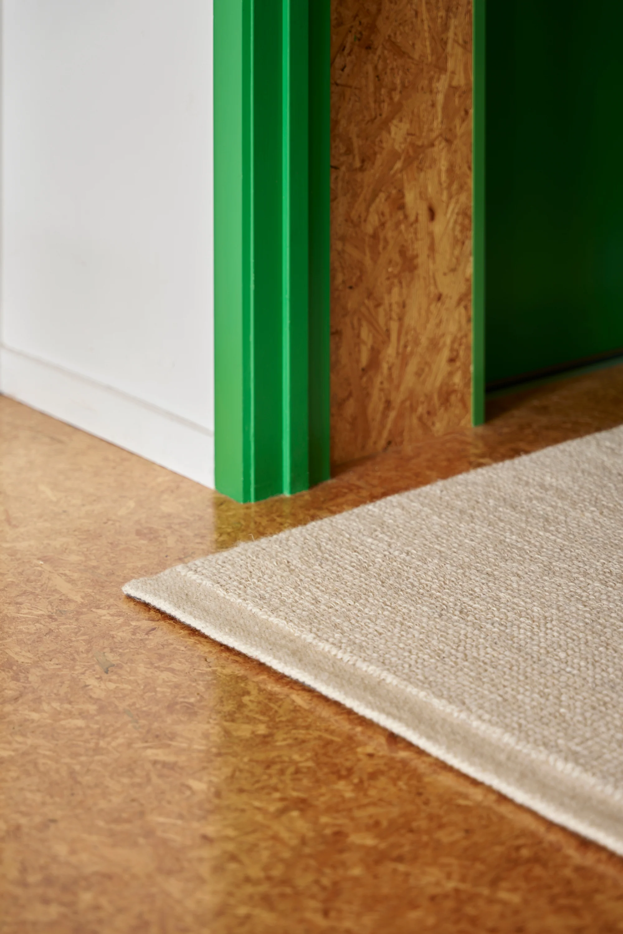 Joni Wool Door Mats - Oatmeal - Image 3