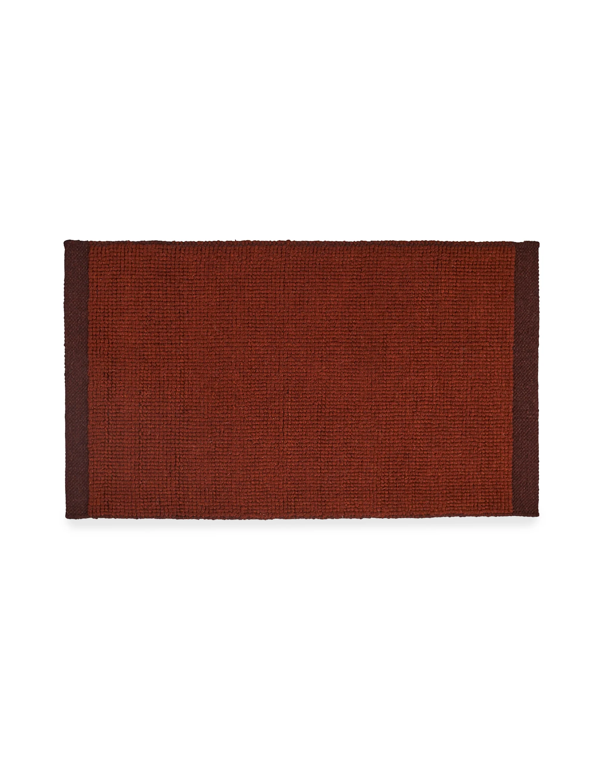 Joni Wool Door Mats - Paprika