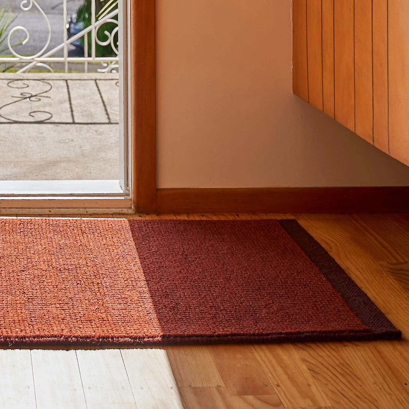 Joni Wool Door Mats - Paprika - Image 2