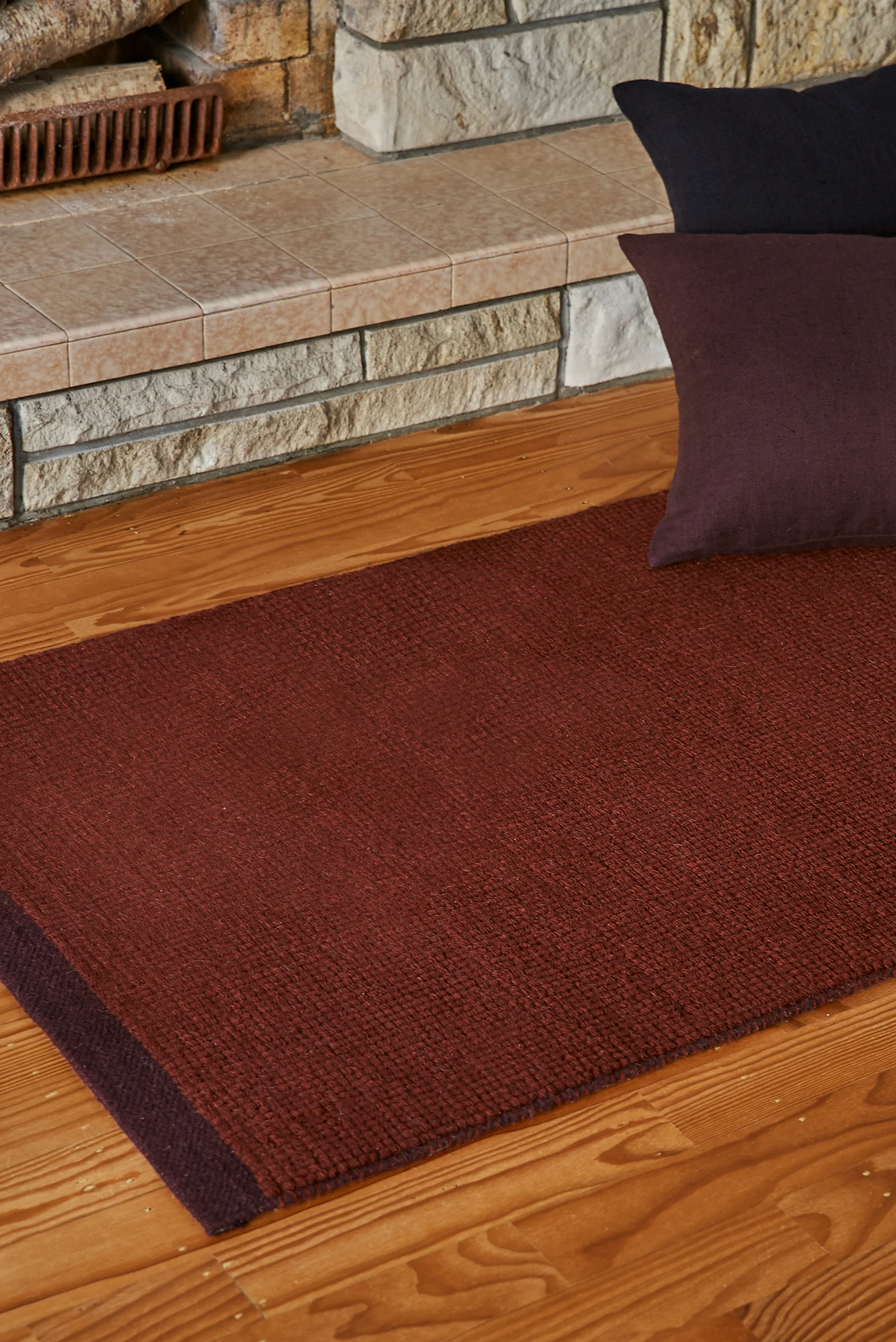 Joni Wool Door Mats - Paprika - Image 3