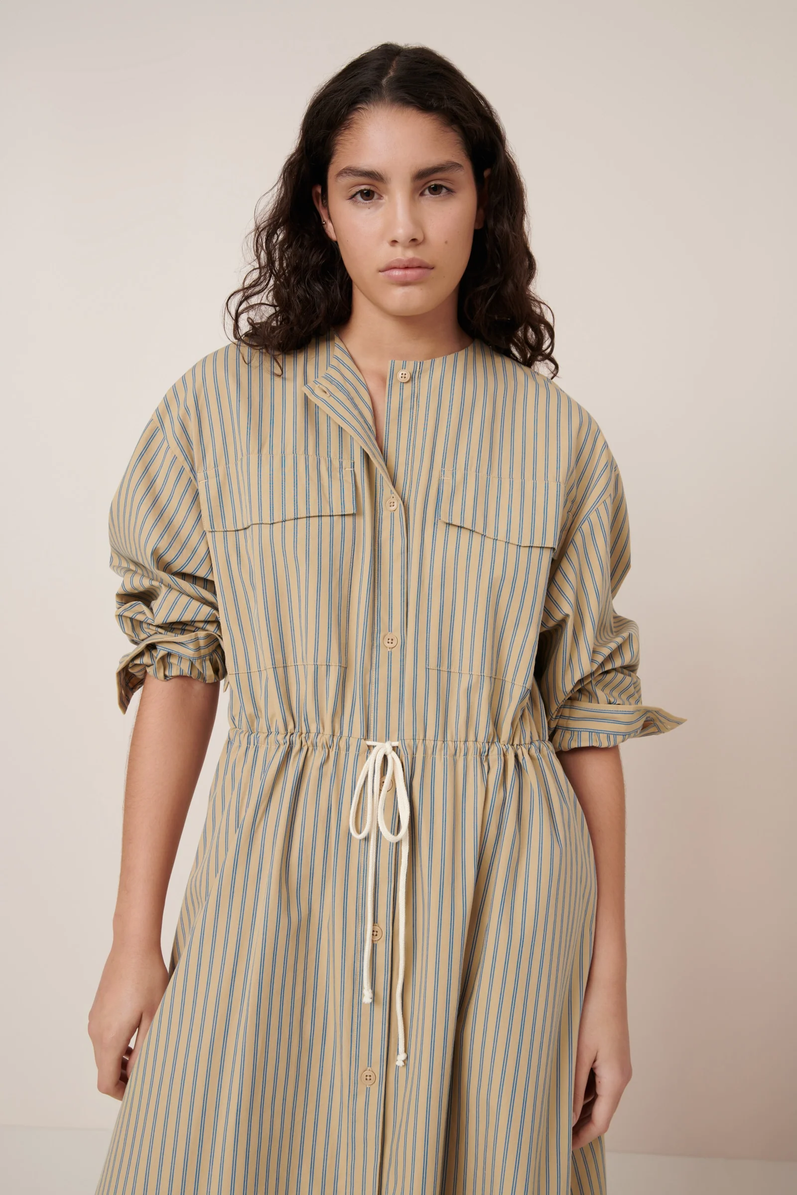 Array Dress - Double Pinstripe - Image 2