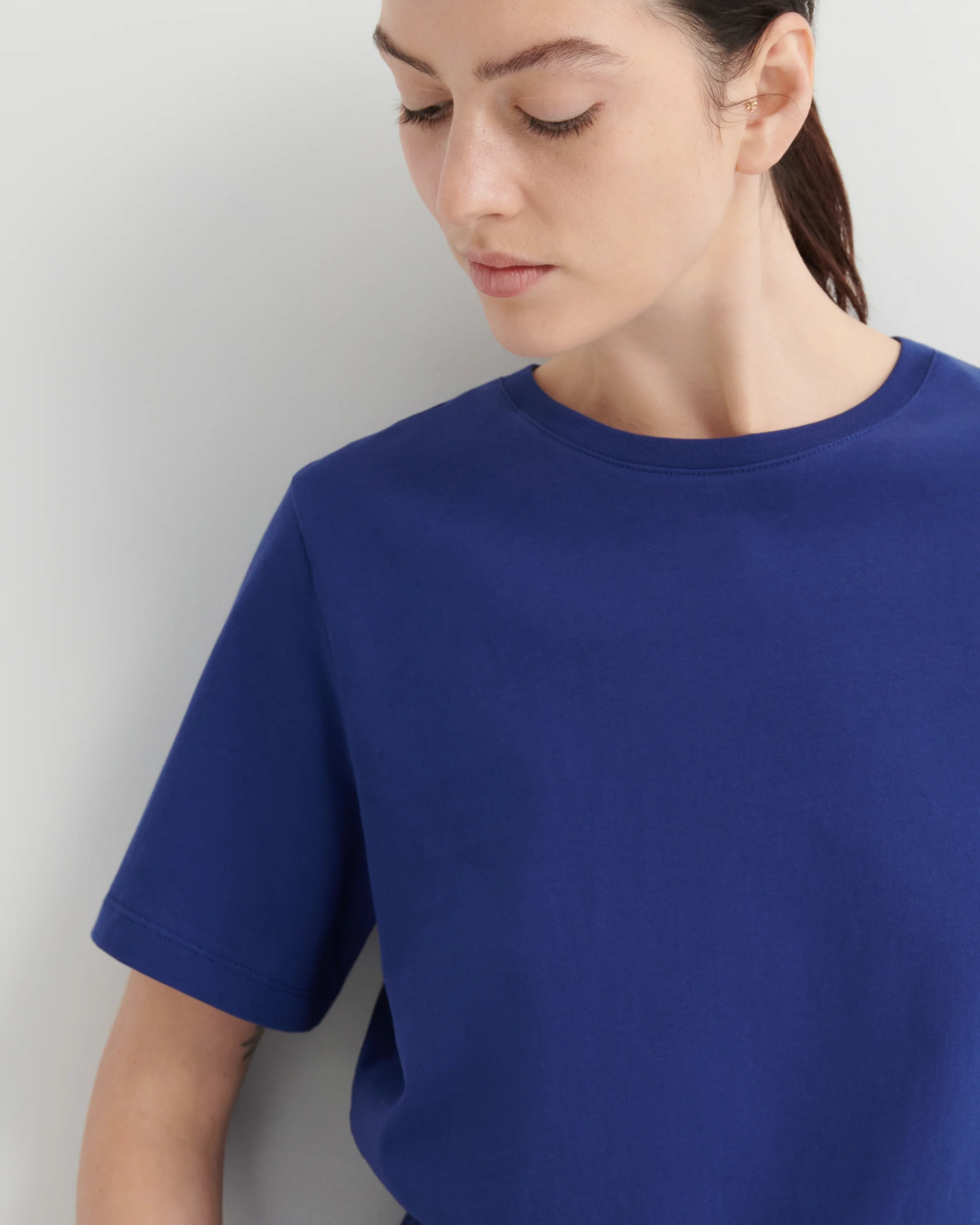 Classic Tee - Factory Blue - Image 3