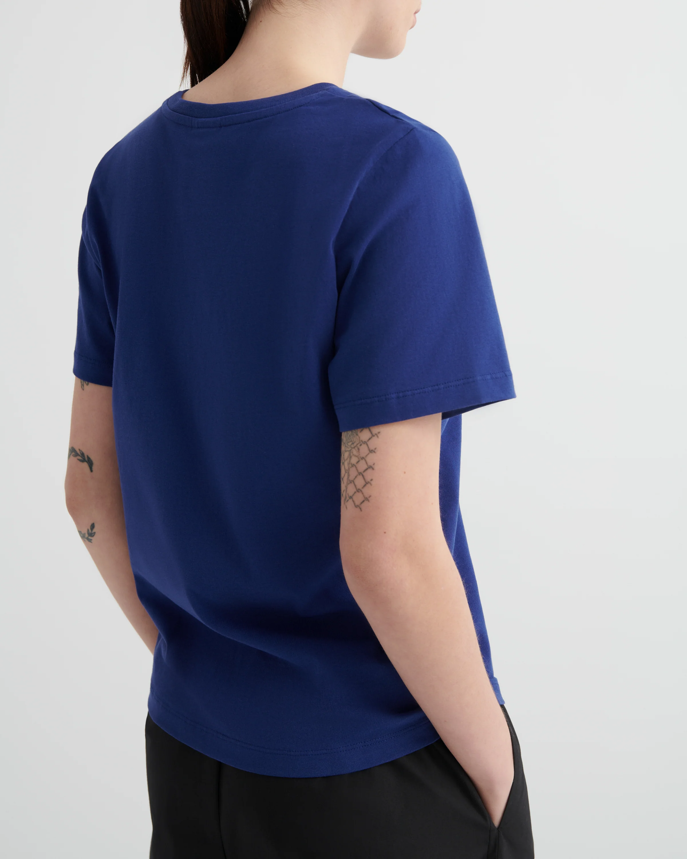 Classic Tee - Factory Blue - Image 4