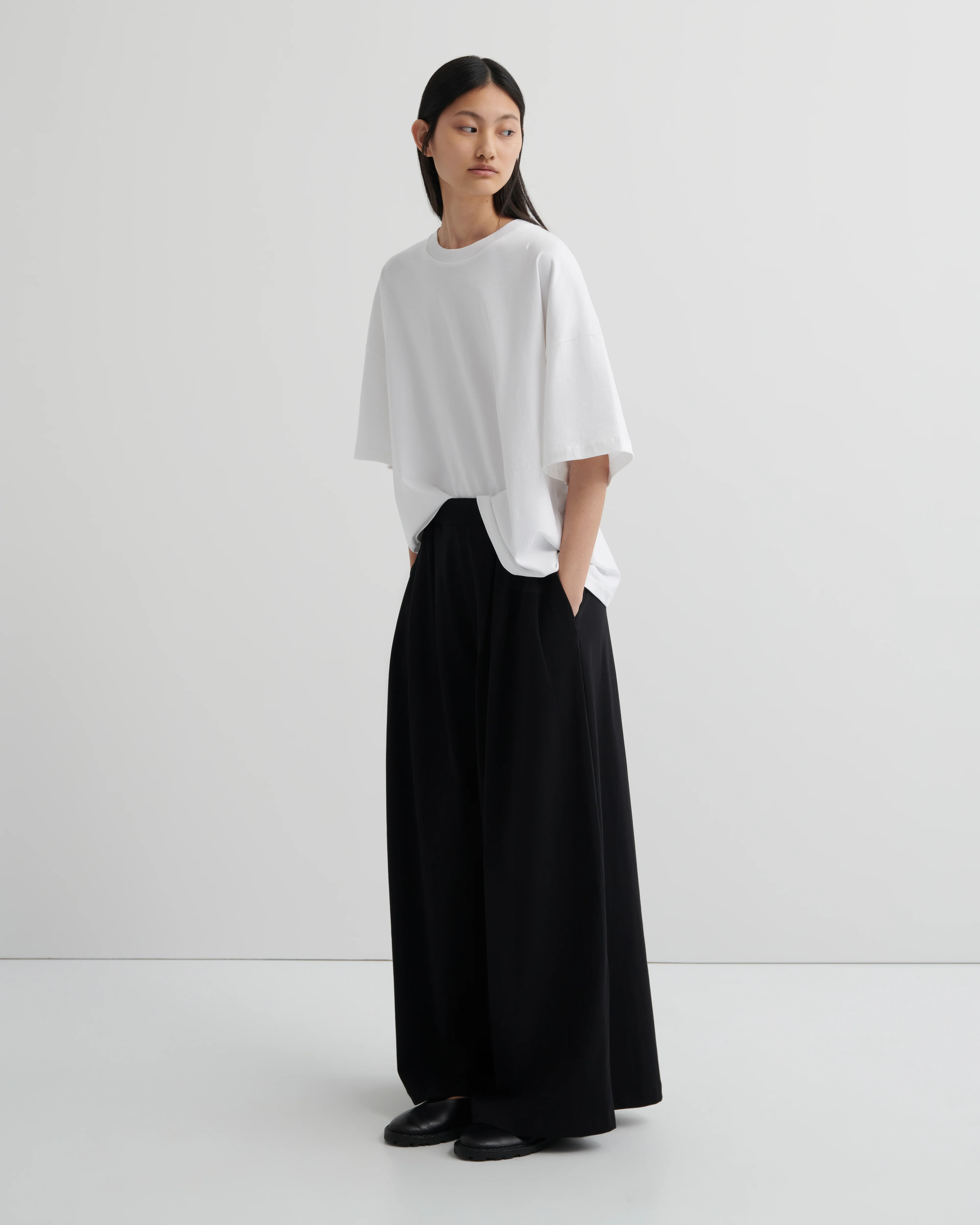 Drape Pants - Black - Image 6