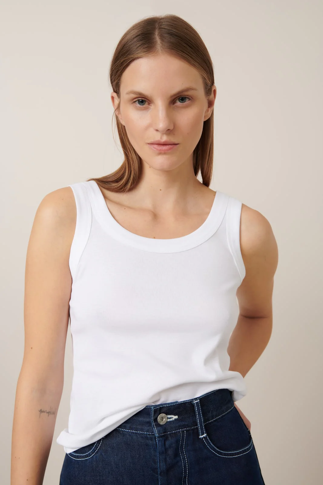 Everyday Singlet - White - Image 4