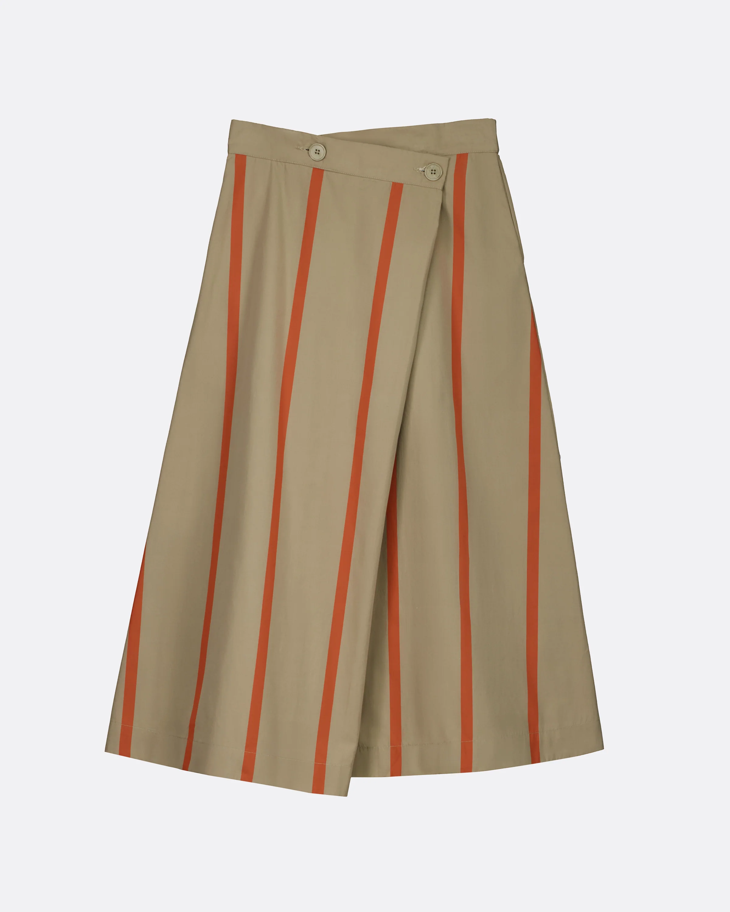 Fold Skirt - Nasturtium Stripe - Image 2