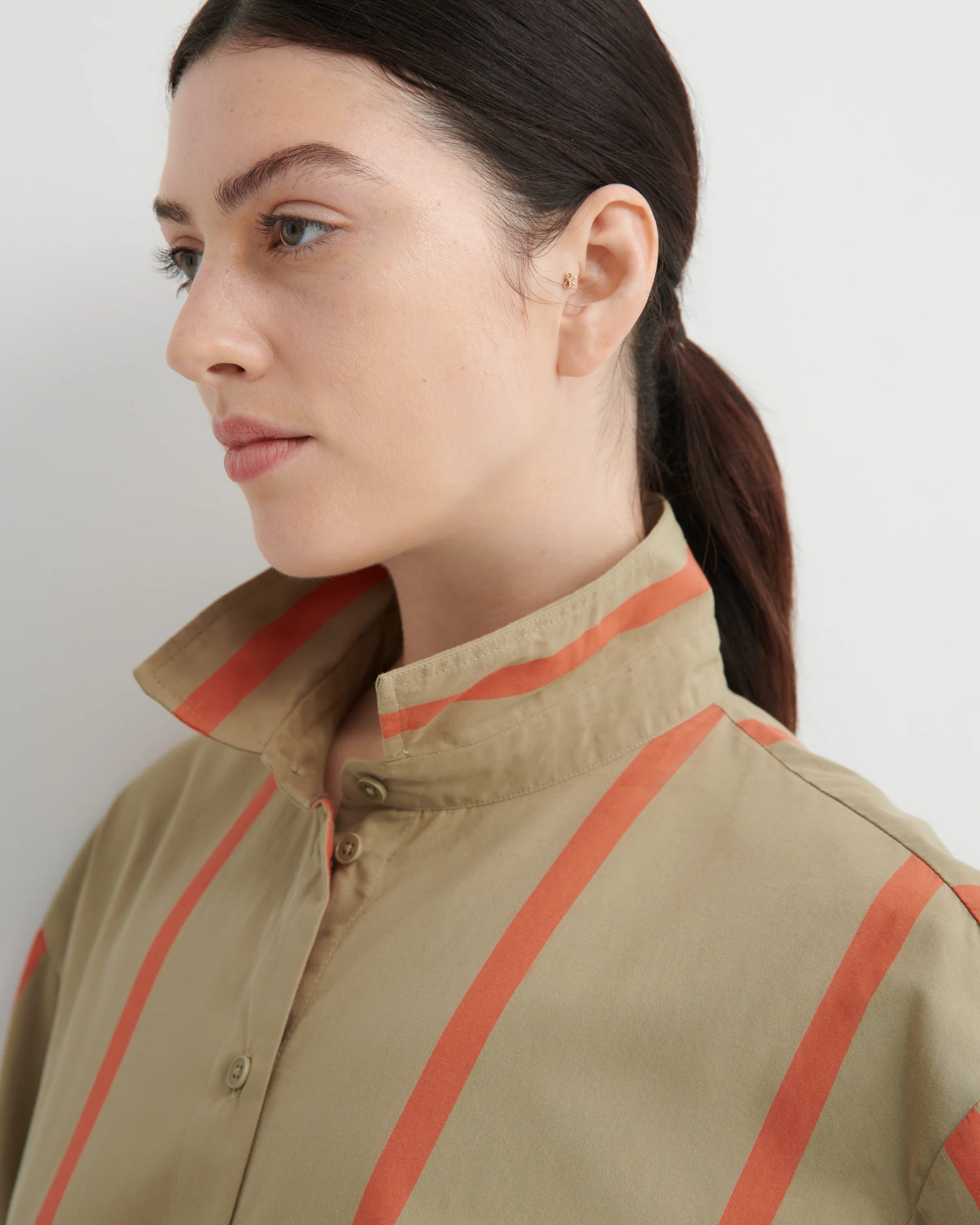 Maker Shirt - Nasturtium Stripe - Image 5