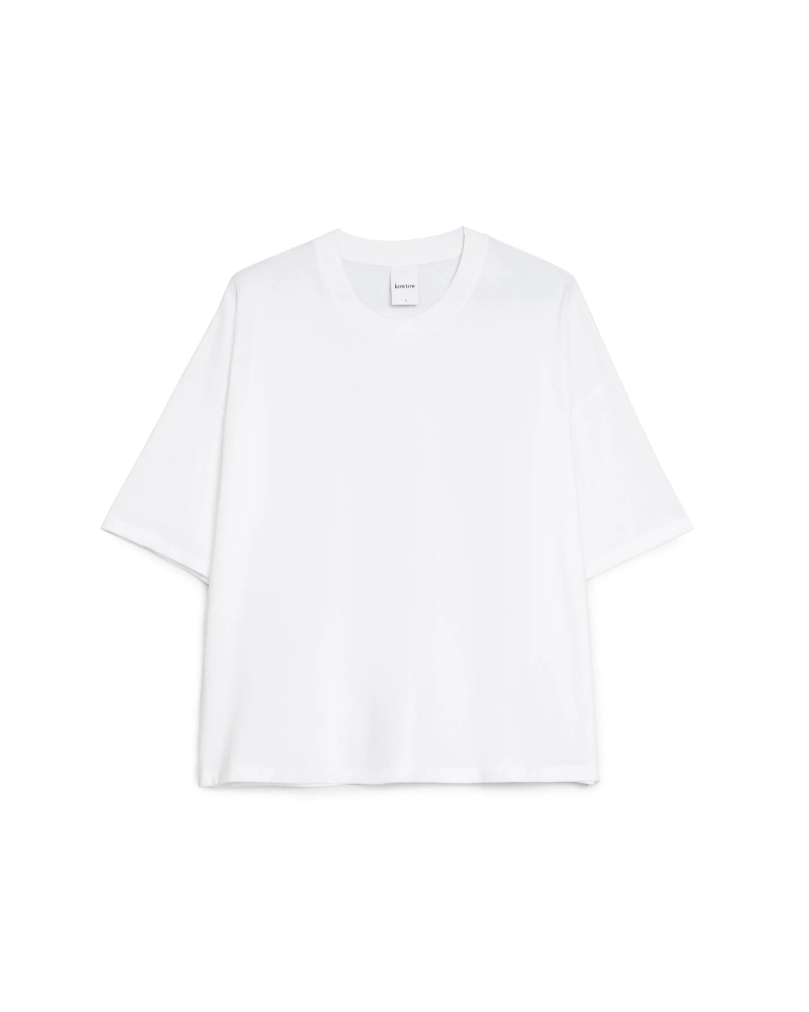 Oversized Boxy Tee - White - Image 7