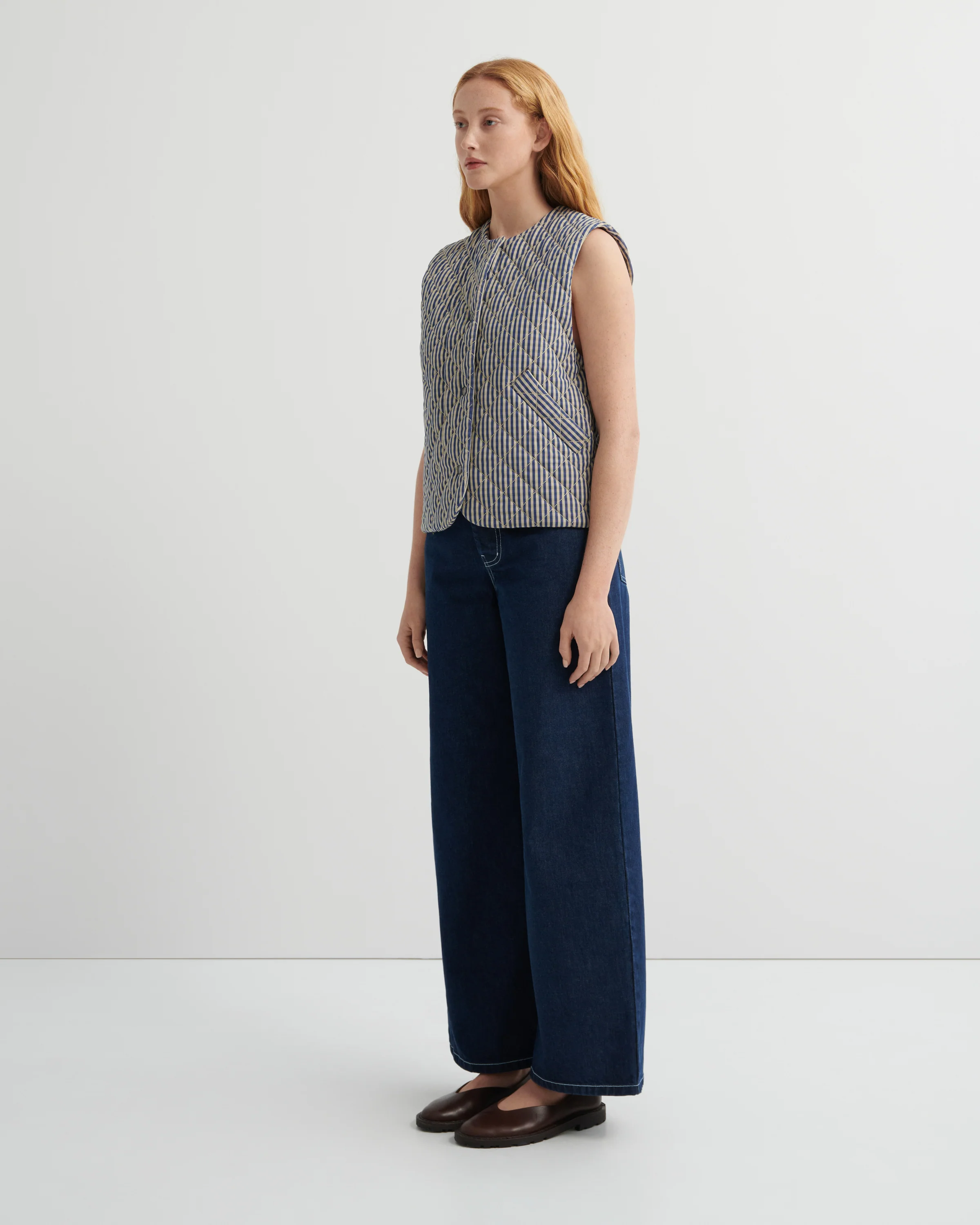 Quilter Check Vest - Image 3