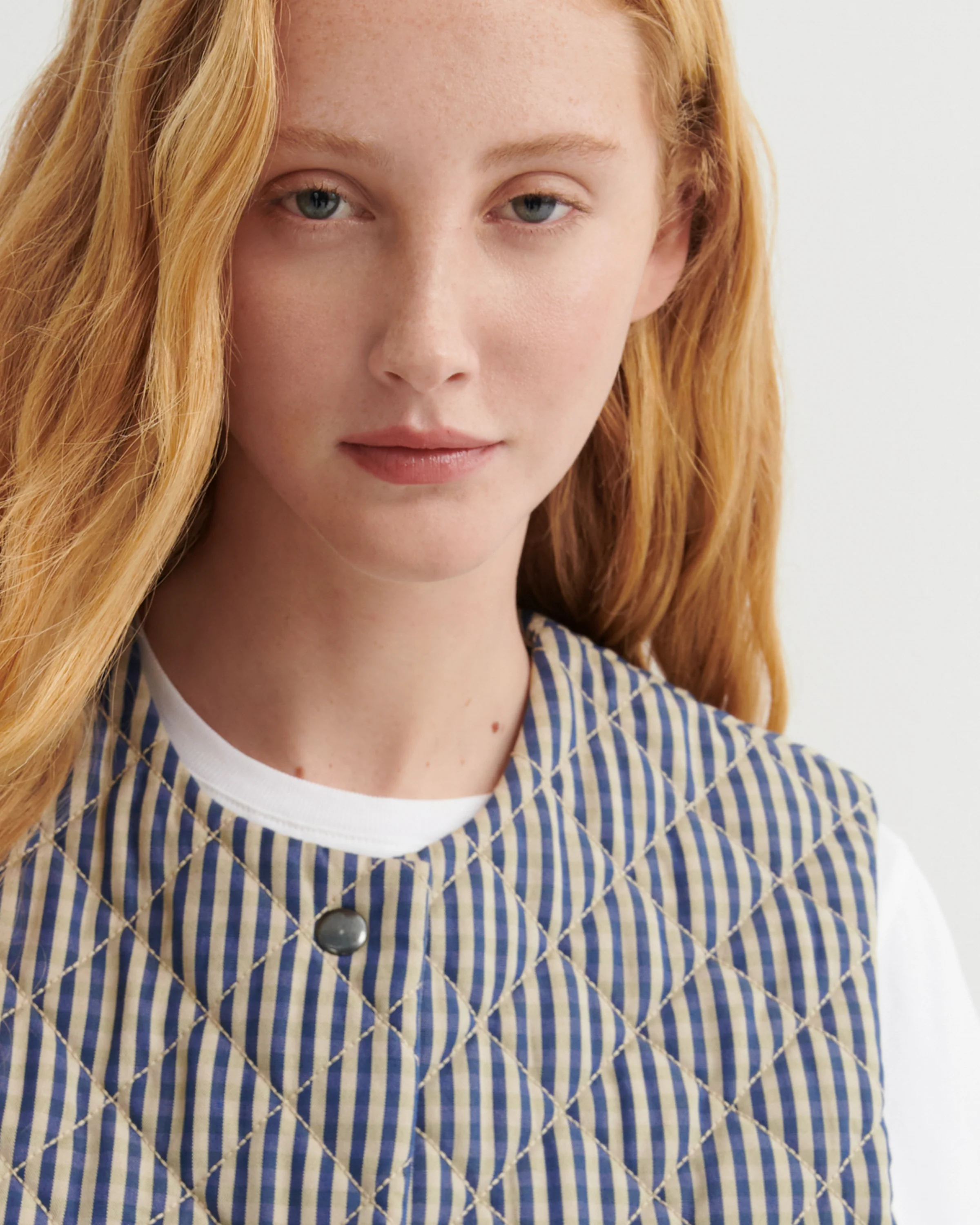 Quilter Check Vest - Image 6