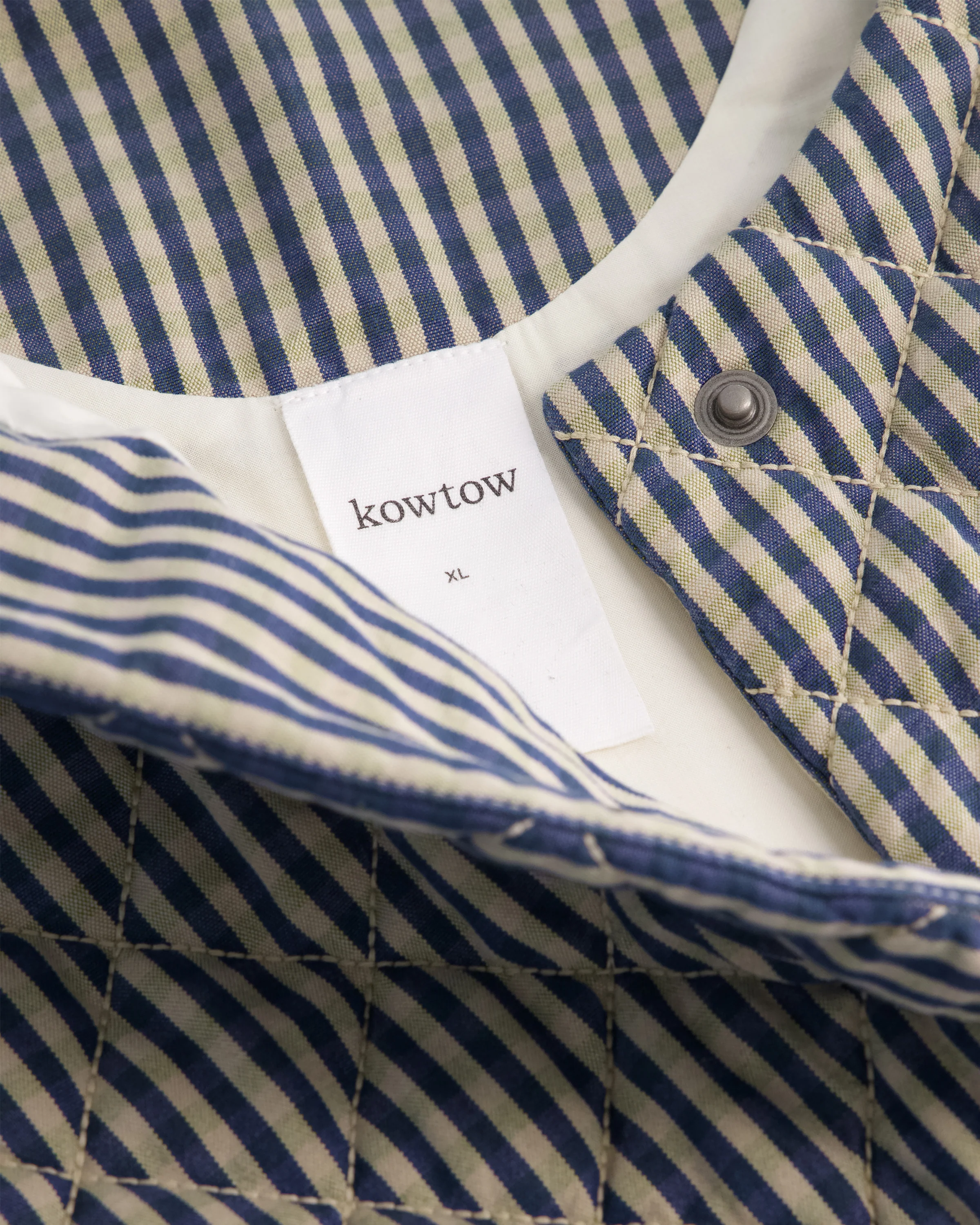 Quilter Check Vest - Image 8