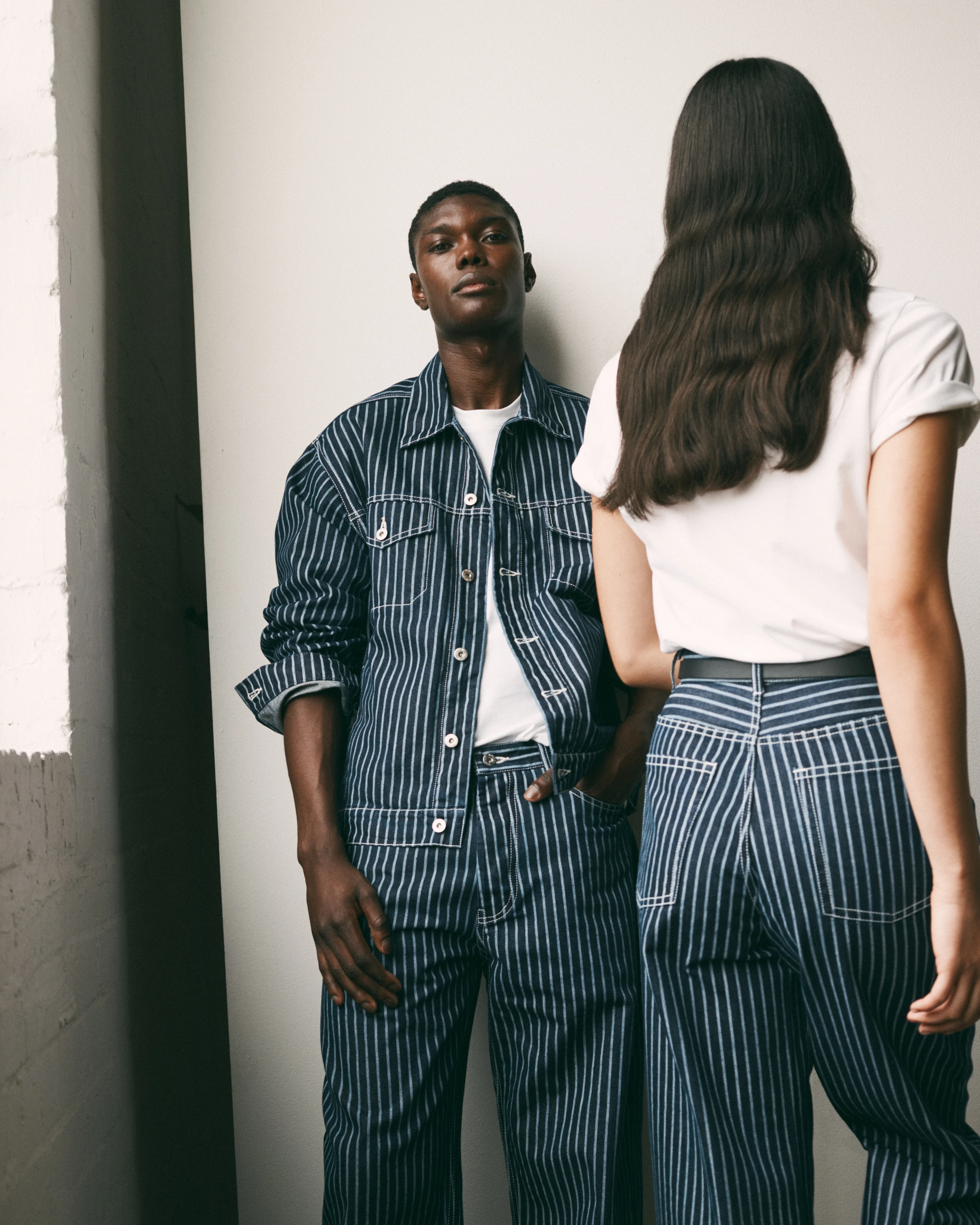 Riley Jacket - Chalk Stripe - Image 10