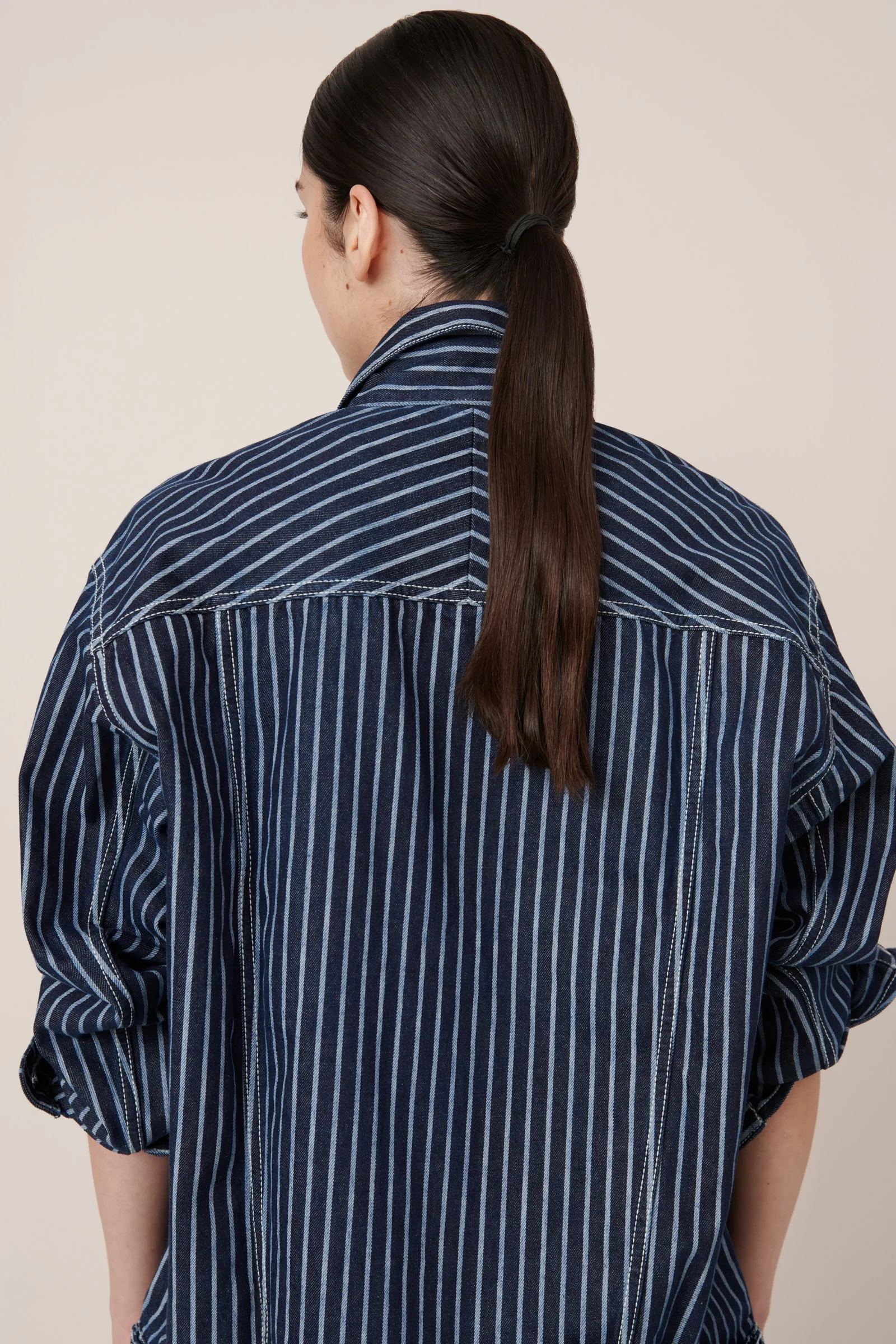 Riley Jacket - Chalk Stripe - Image 6