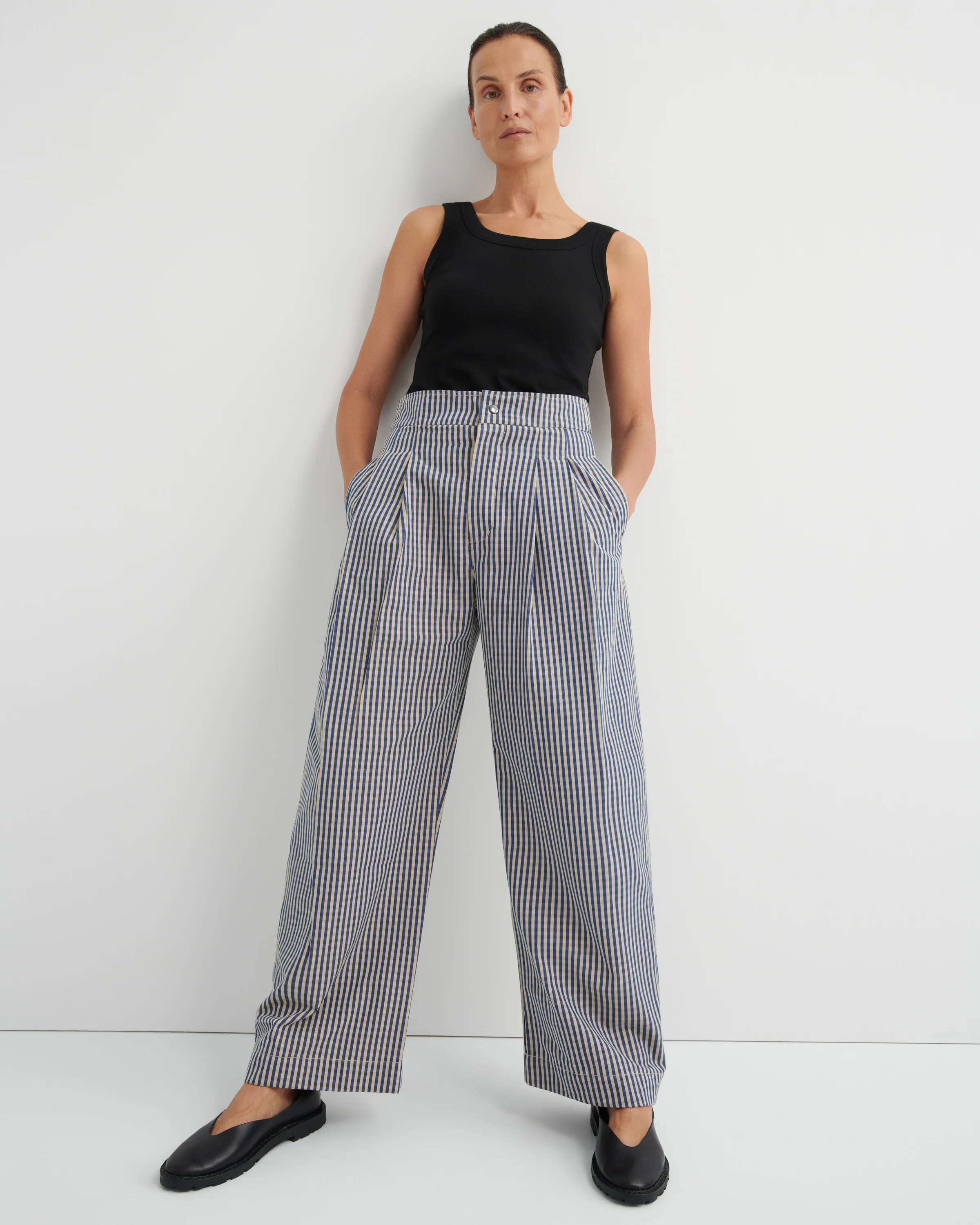 Sculpt Check Pants - Image 6