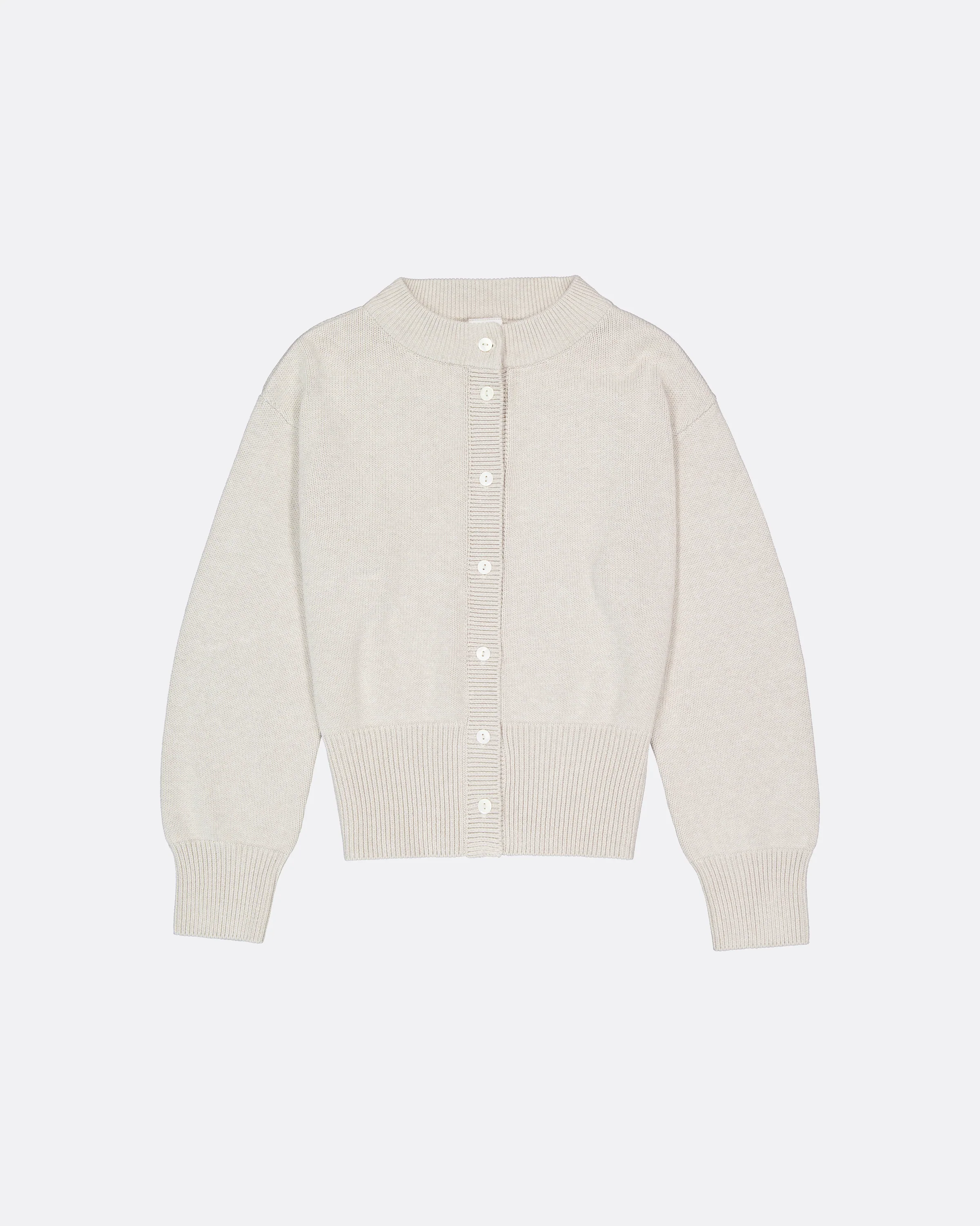 Silhouette Cardigan - Oat - Image 2