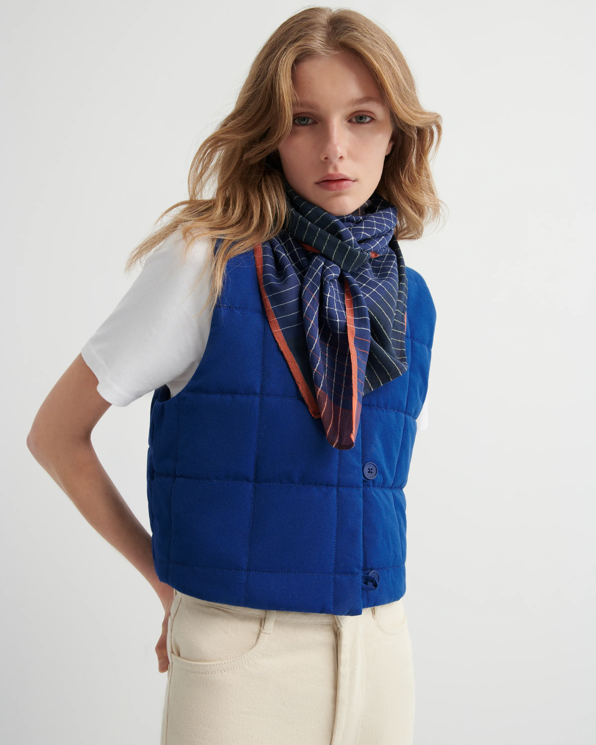 Studio Vest - Factory Blue - Image 3