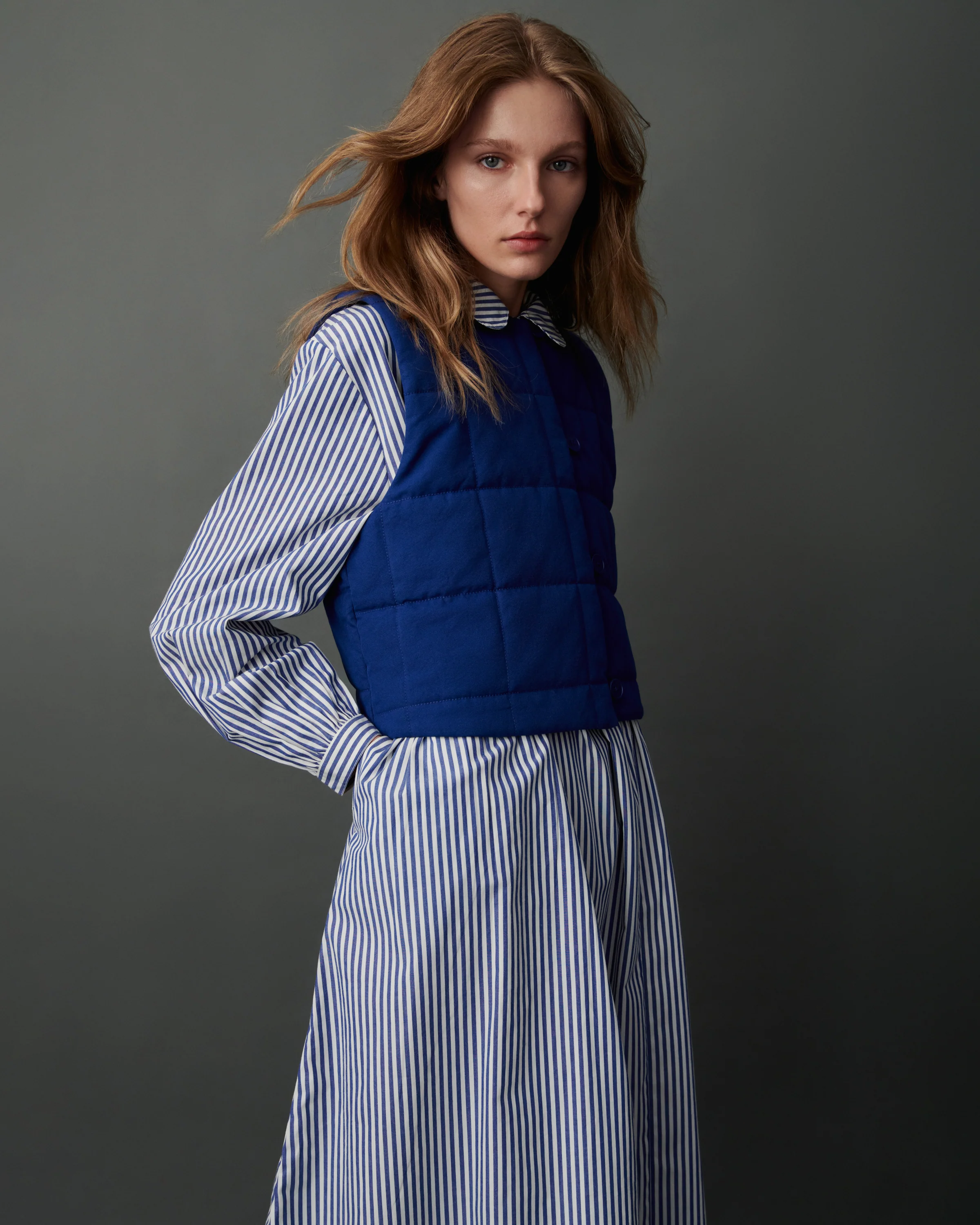 Studio Vest - Factory Blue - Image 7