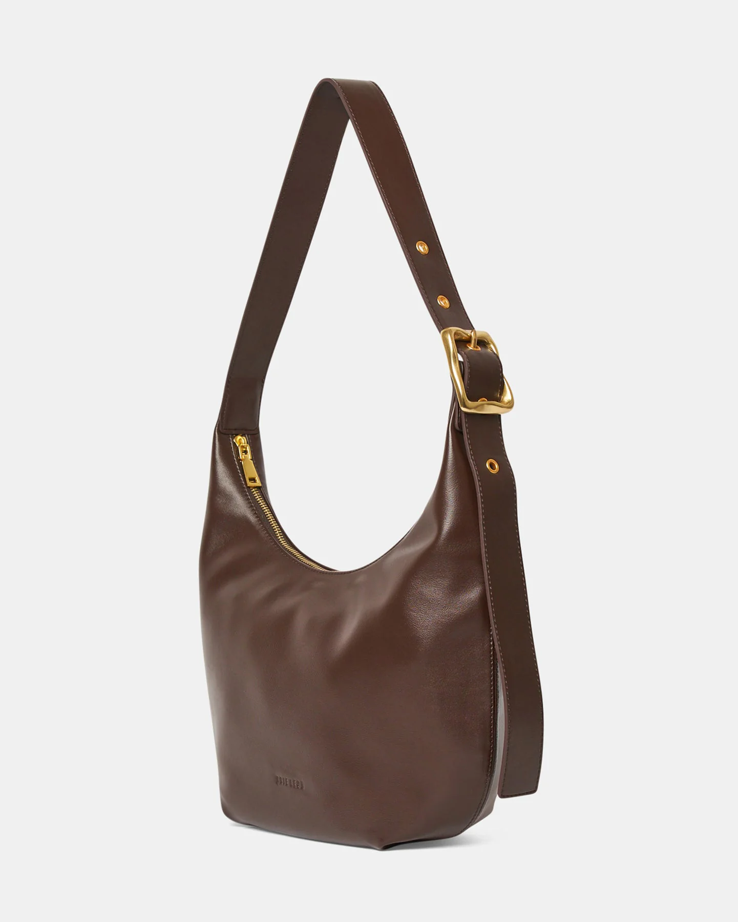 Large Everyday Croissant Bag - Chocolate - Image 4