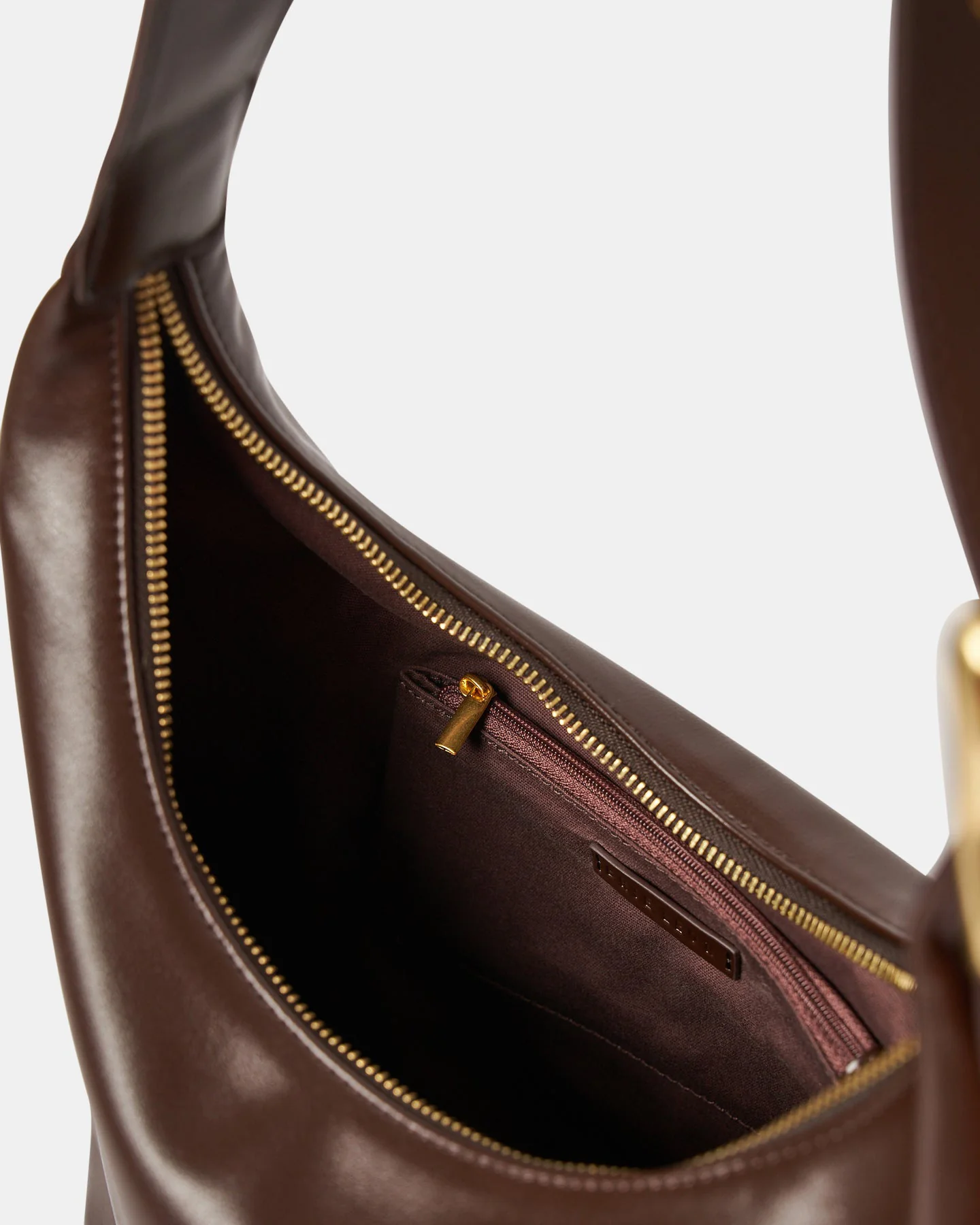 Large Everyday Croissant Bag - Chocolate - Image 5