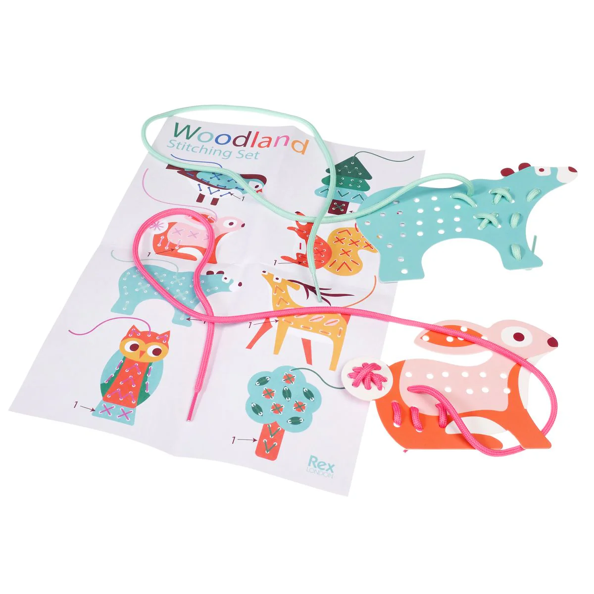 Learn to Stitch - Woodland - Image 4