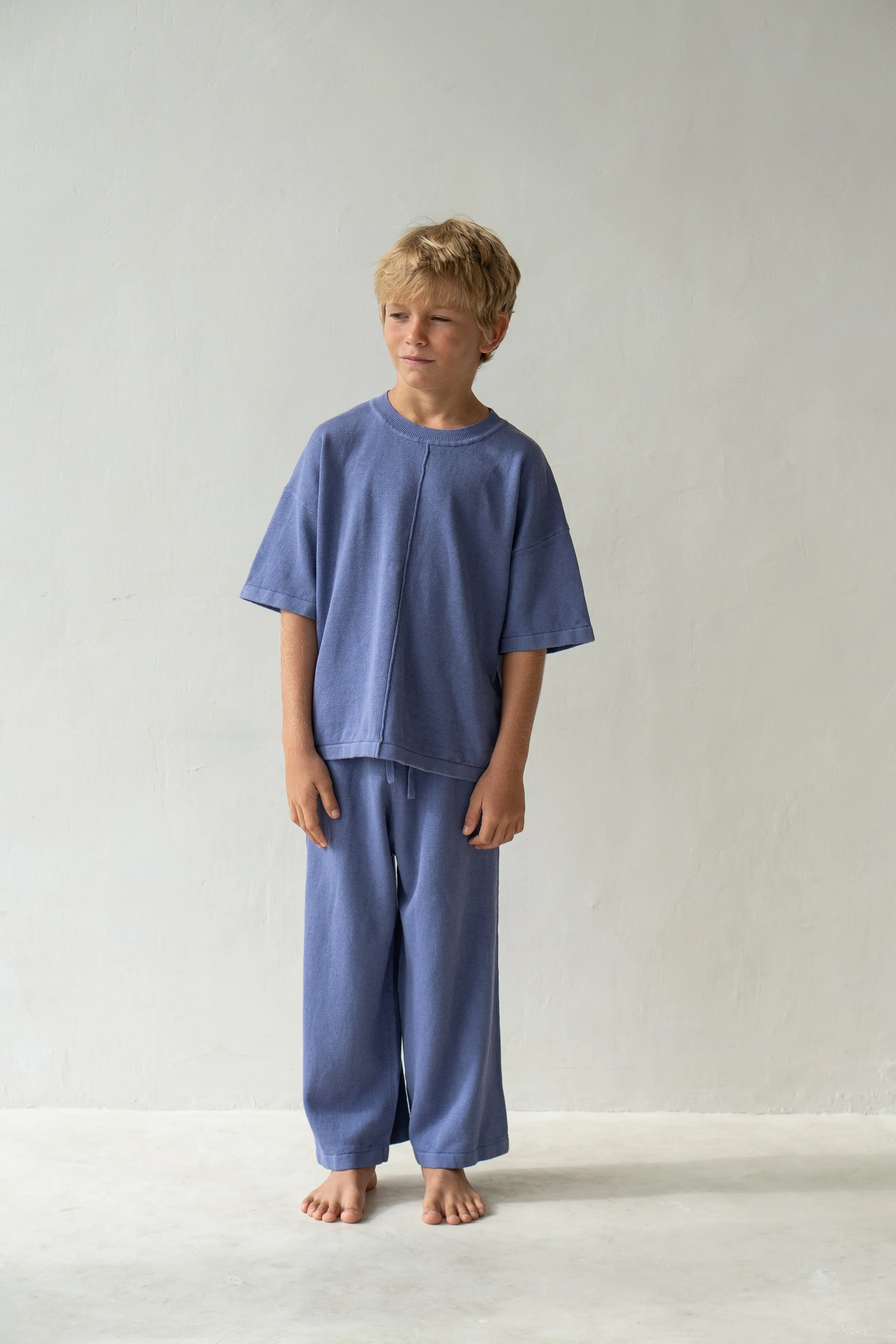 Lightweight Knit Pants - Dusk - Image 3
