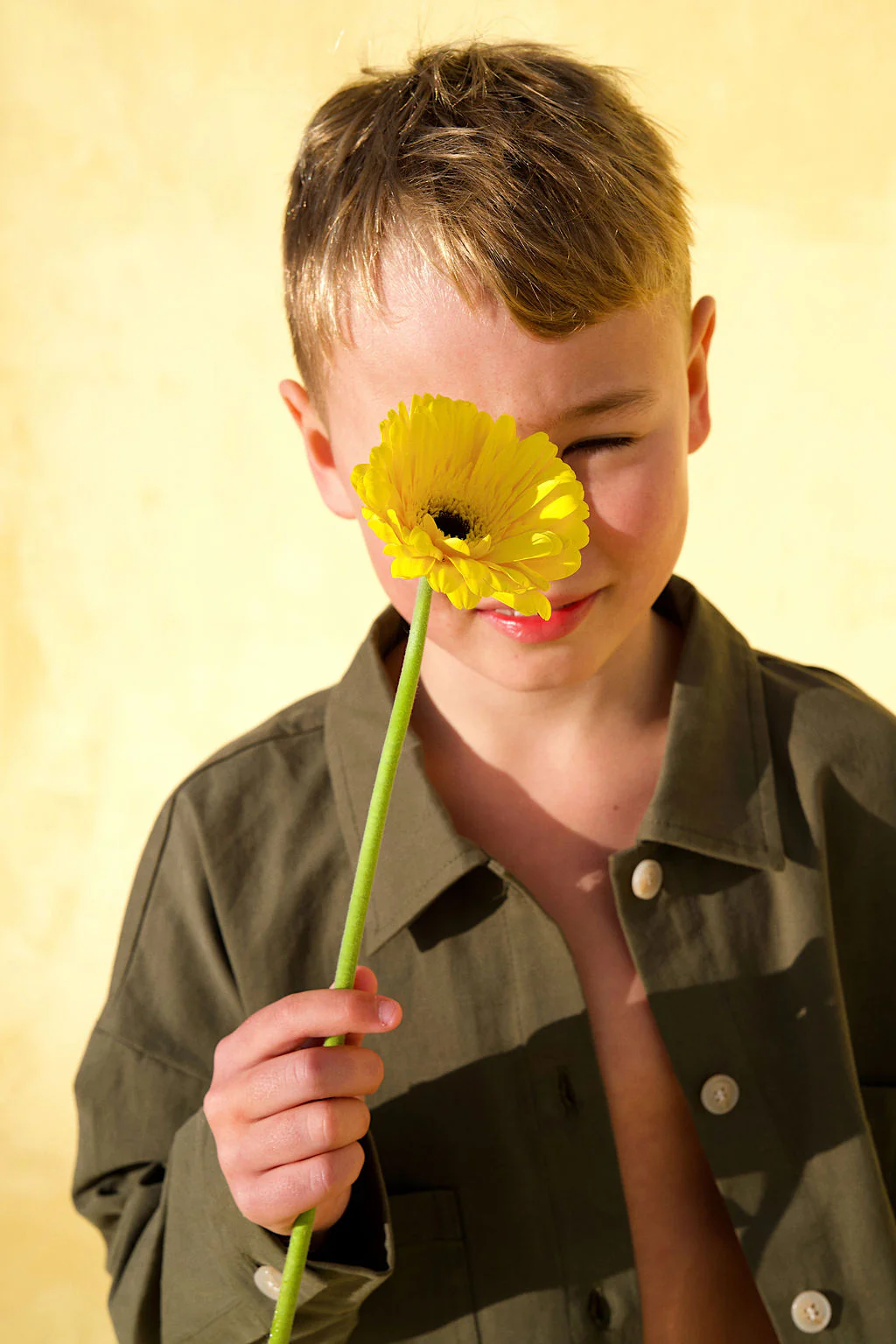 Sunny Shirt Jacket - Khaki - Image 3