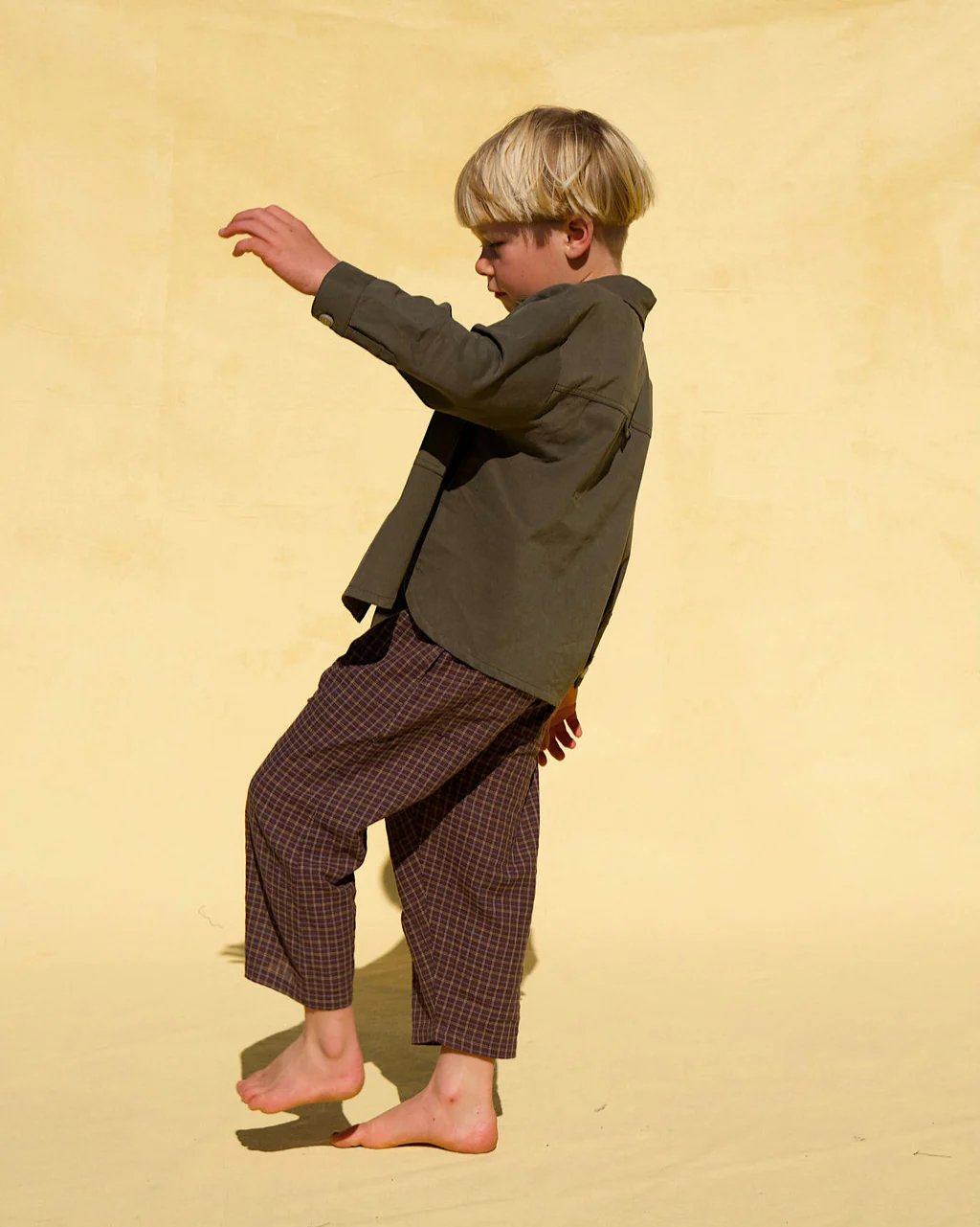 Sunny Shirt Jacket - Khaki - Image 4