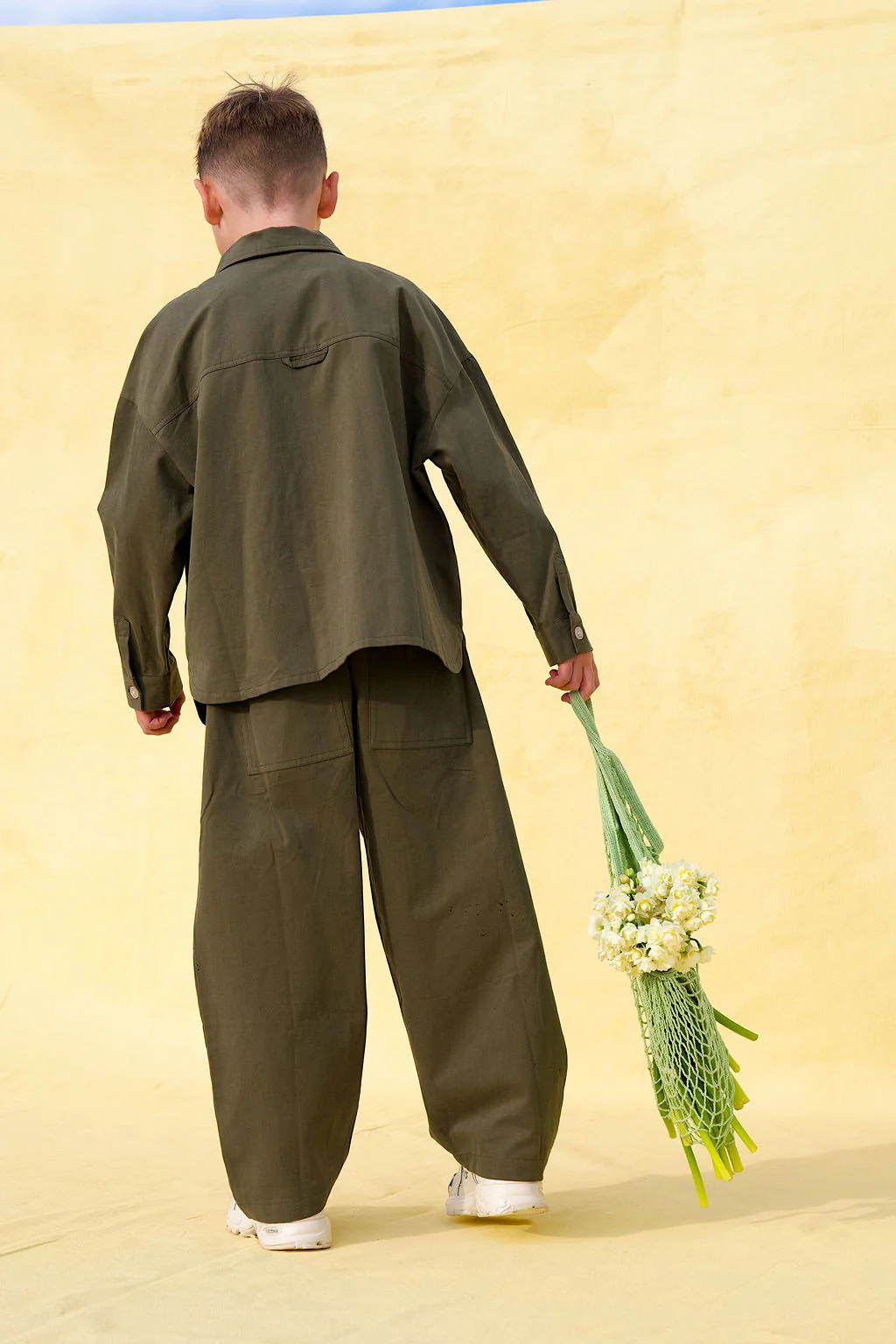 Sunny Shirt Jacket - Khaki - Image 8
