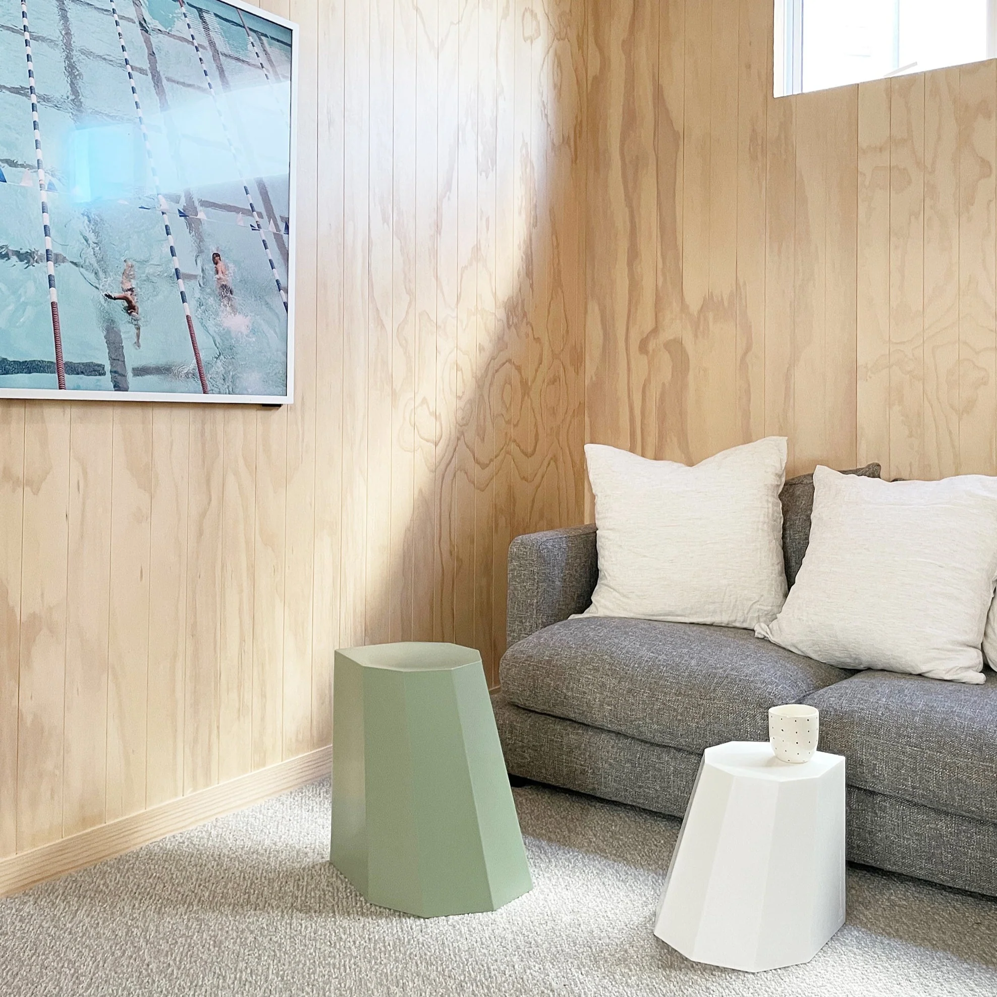Martino Gamper - Arnold Circus Stool - Sage - Image 3