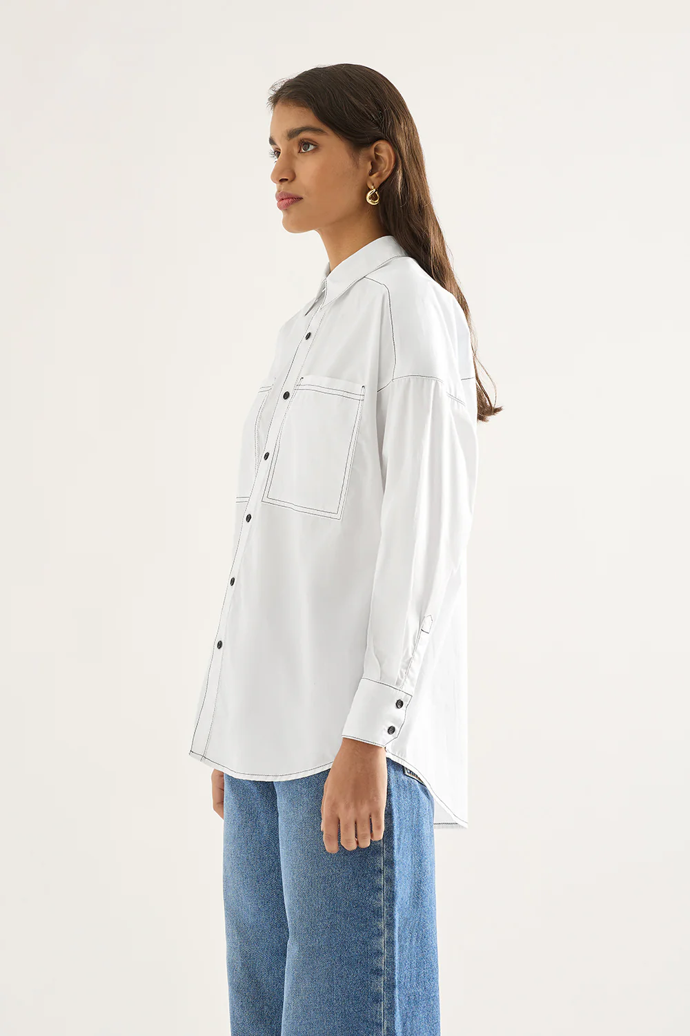 Maya Contrast Shirt - Image 3