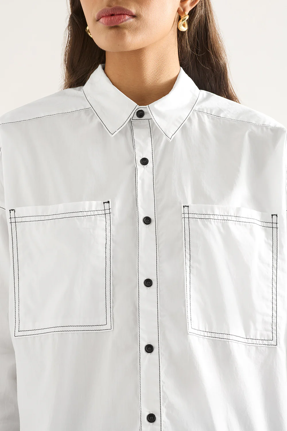 Maya Contrast Shirt - Image 4