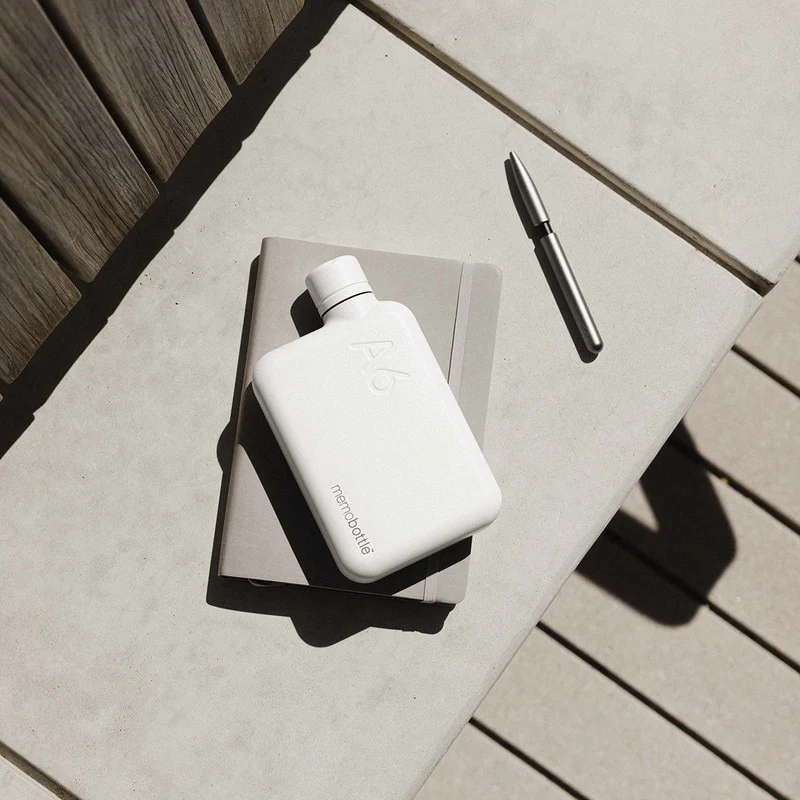 Stainless Steel Drink Bottle - White - Image 3