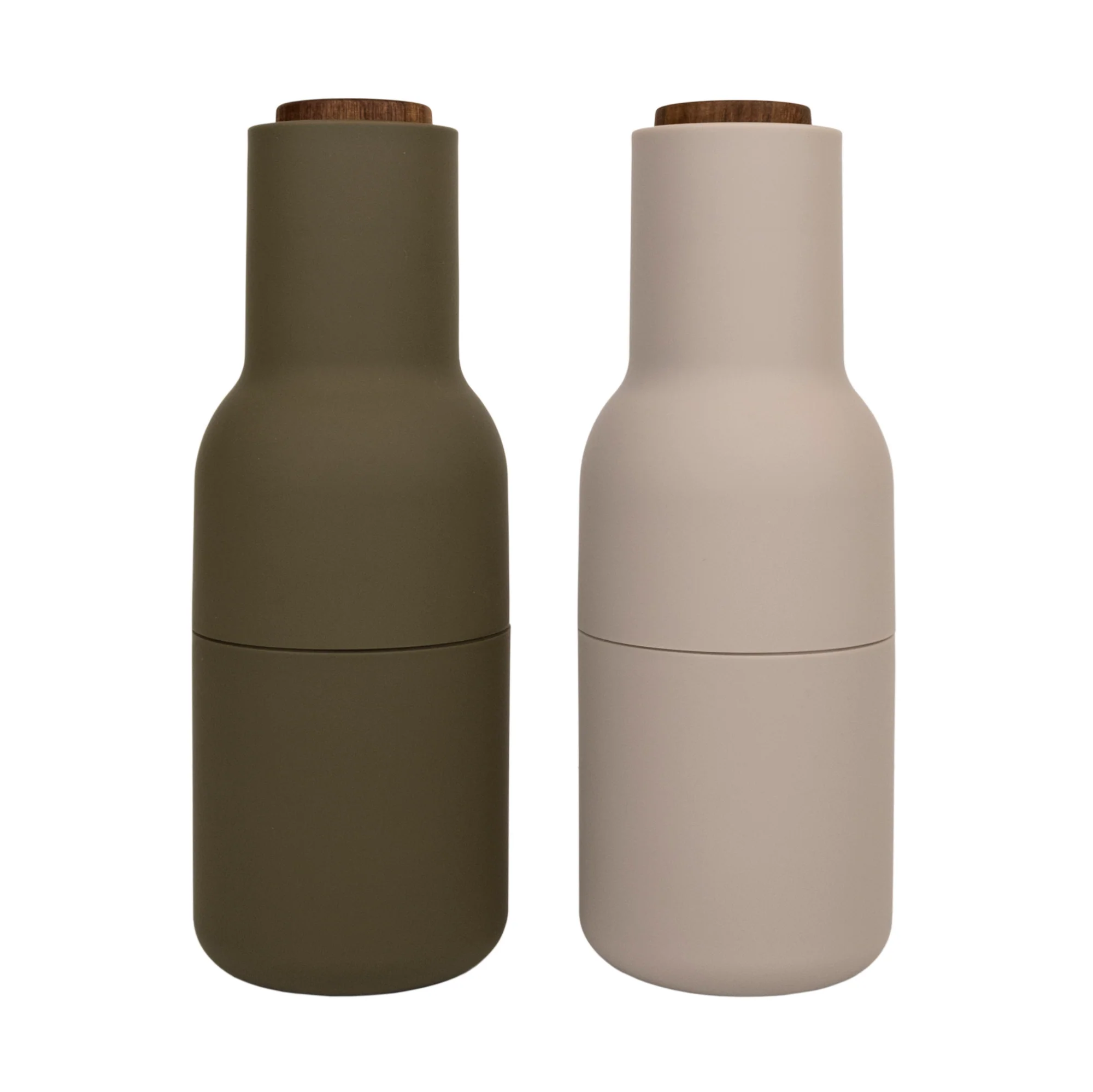 Salt & Pepper Grinders - Beige & Green
