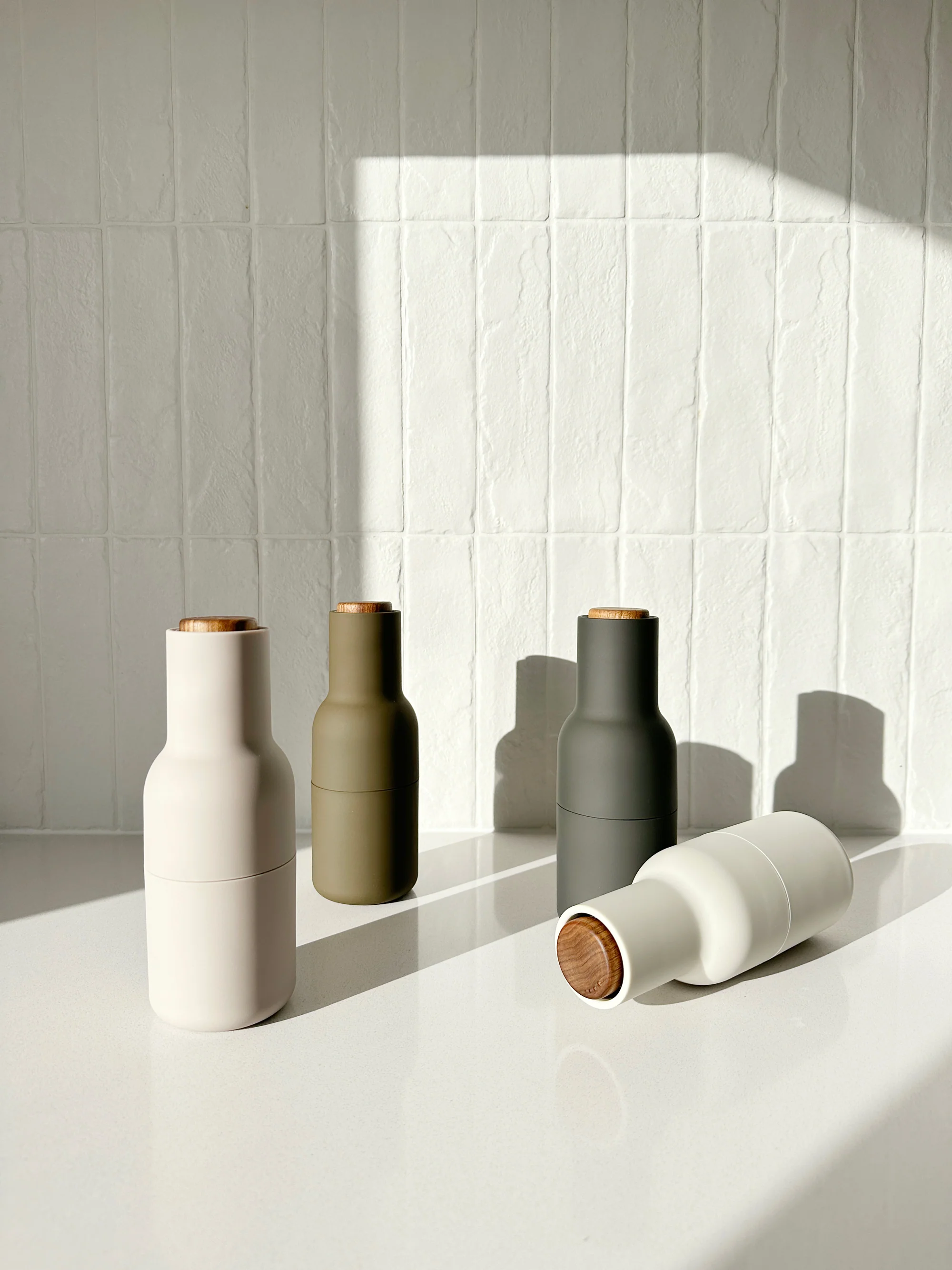 Salt & Pepper Grinders - Ash, Carbon & Walnut - Image 3