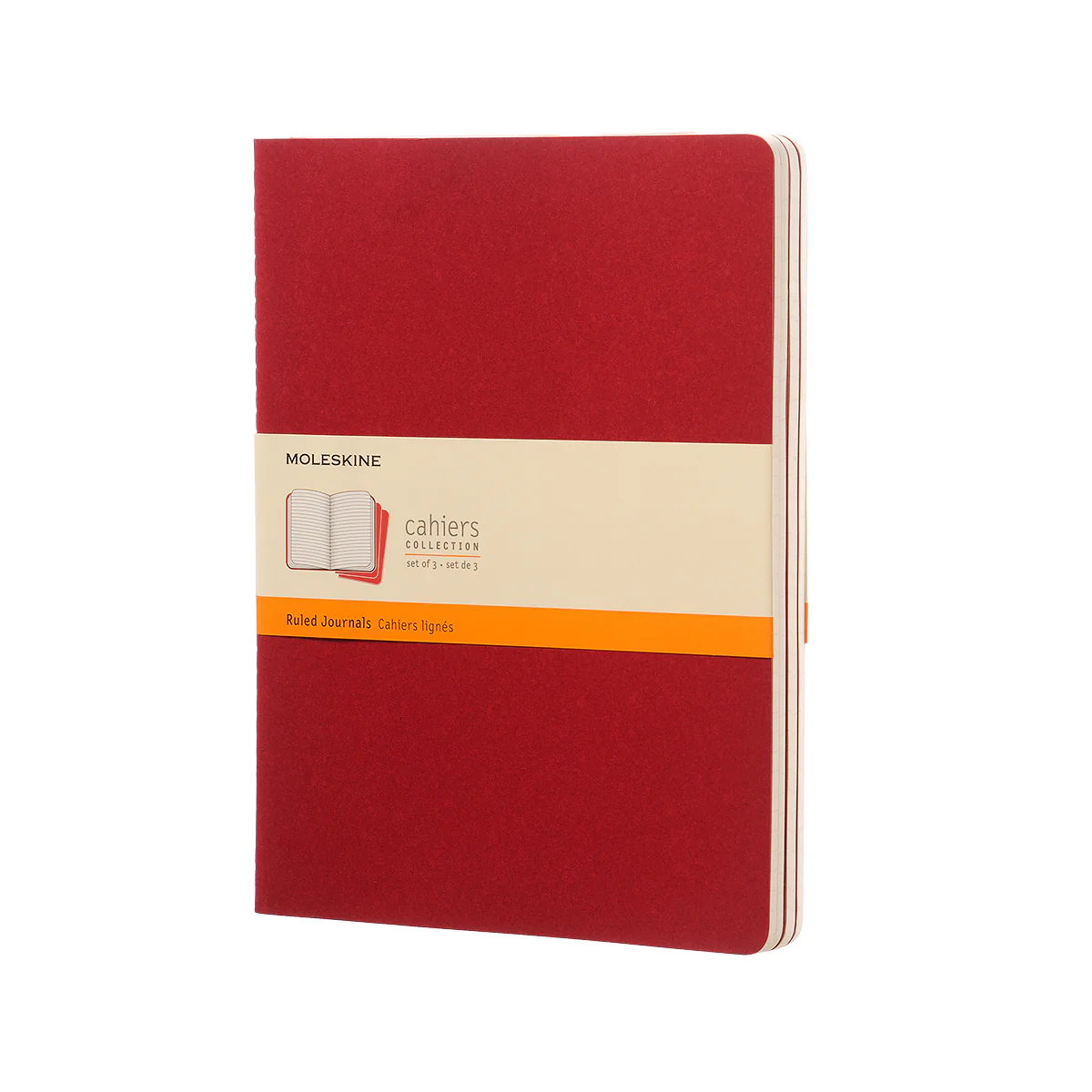 Cahier Cranberry Journals - Set of 3 - Image 3