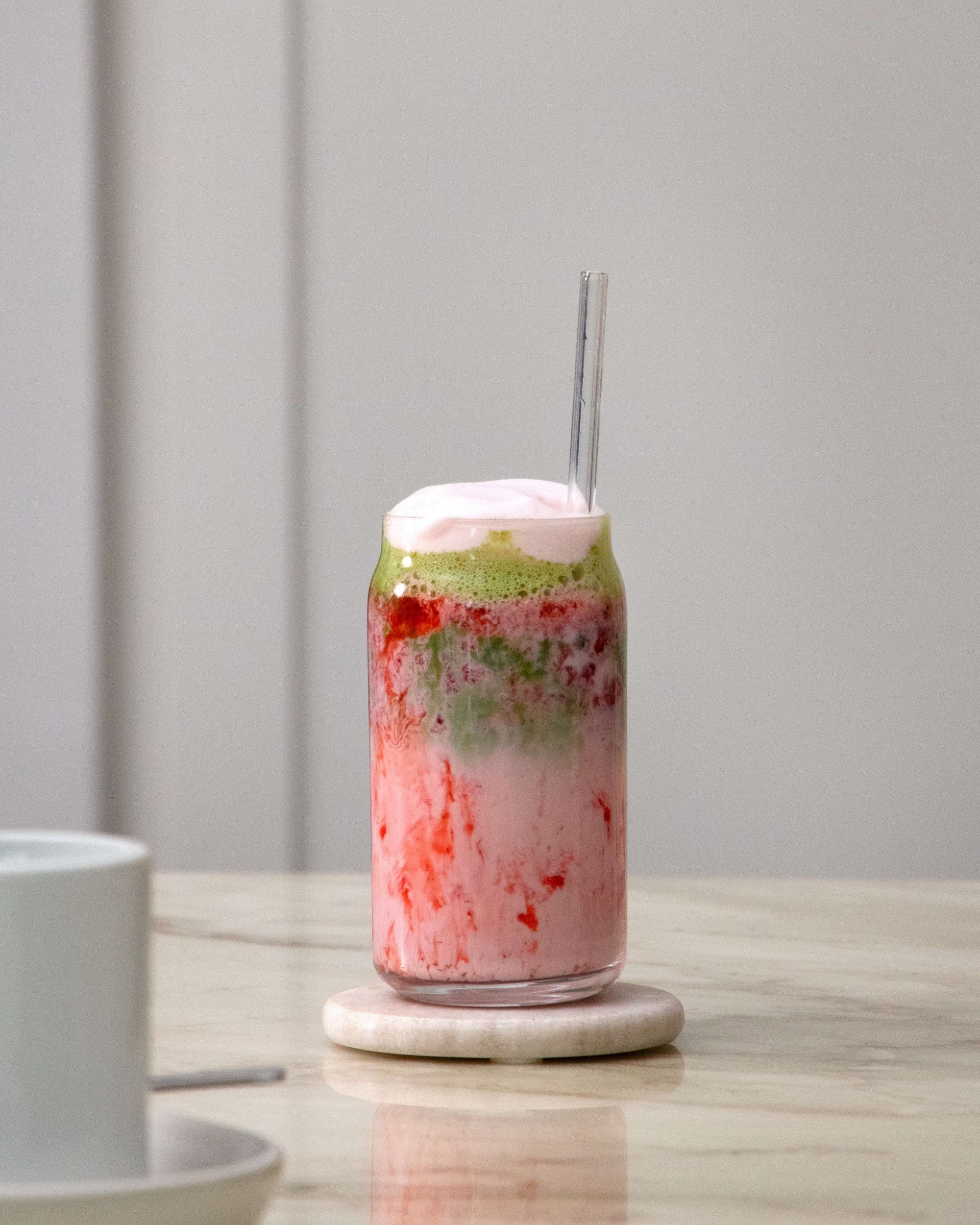 Strawberry Matcha Latte - Image 2