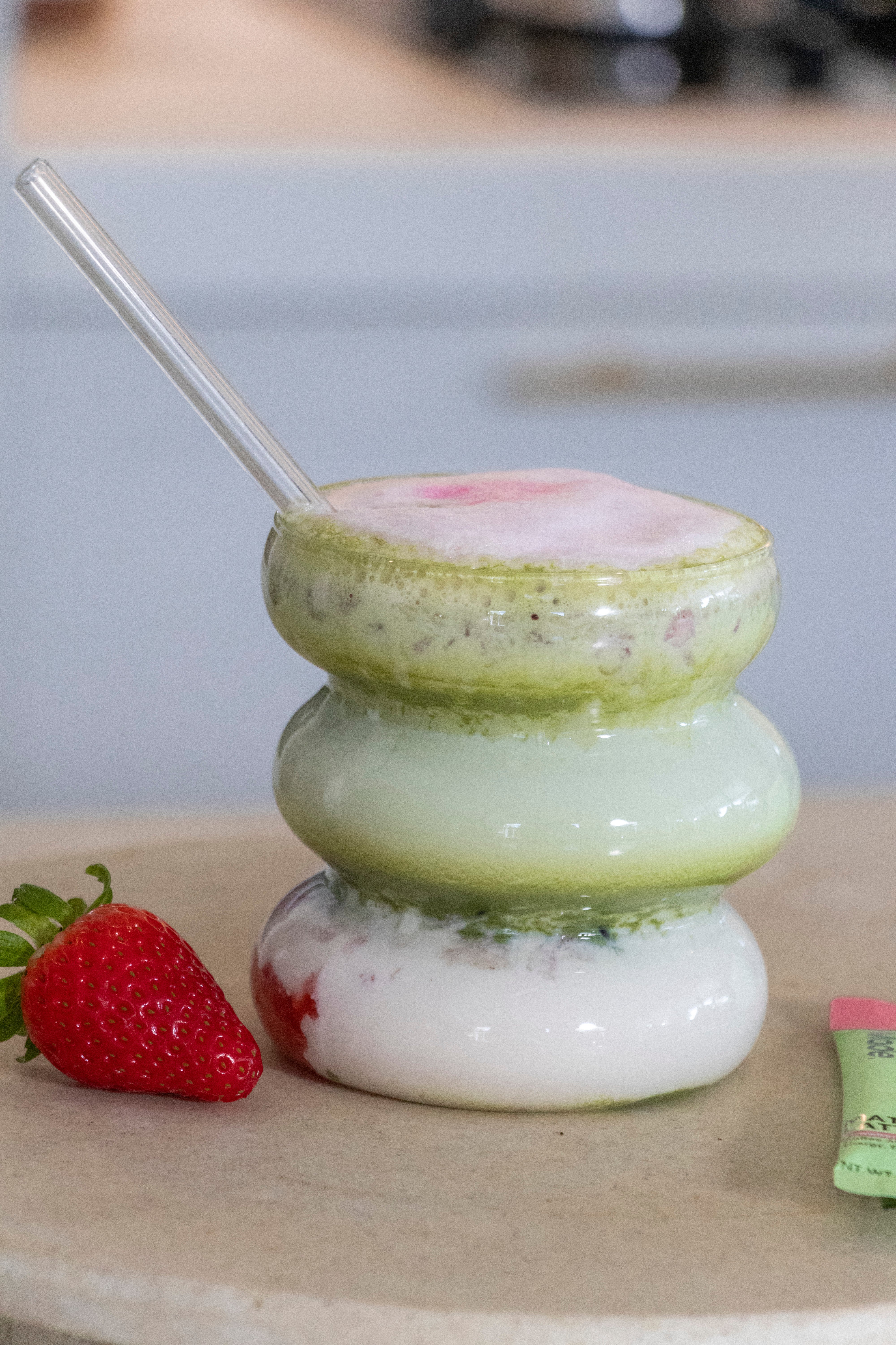 Strawberry Matcha Latte - Image 4