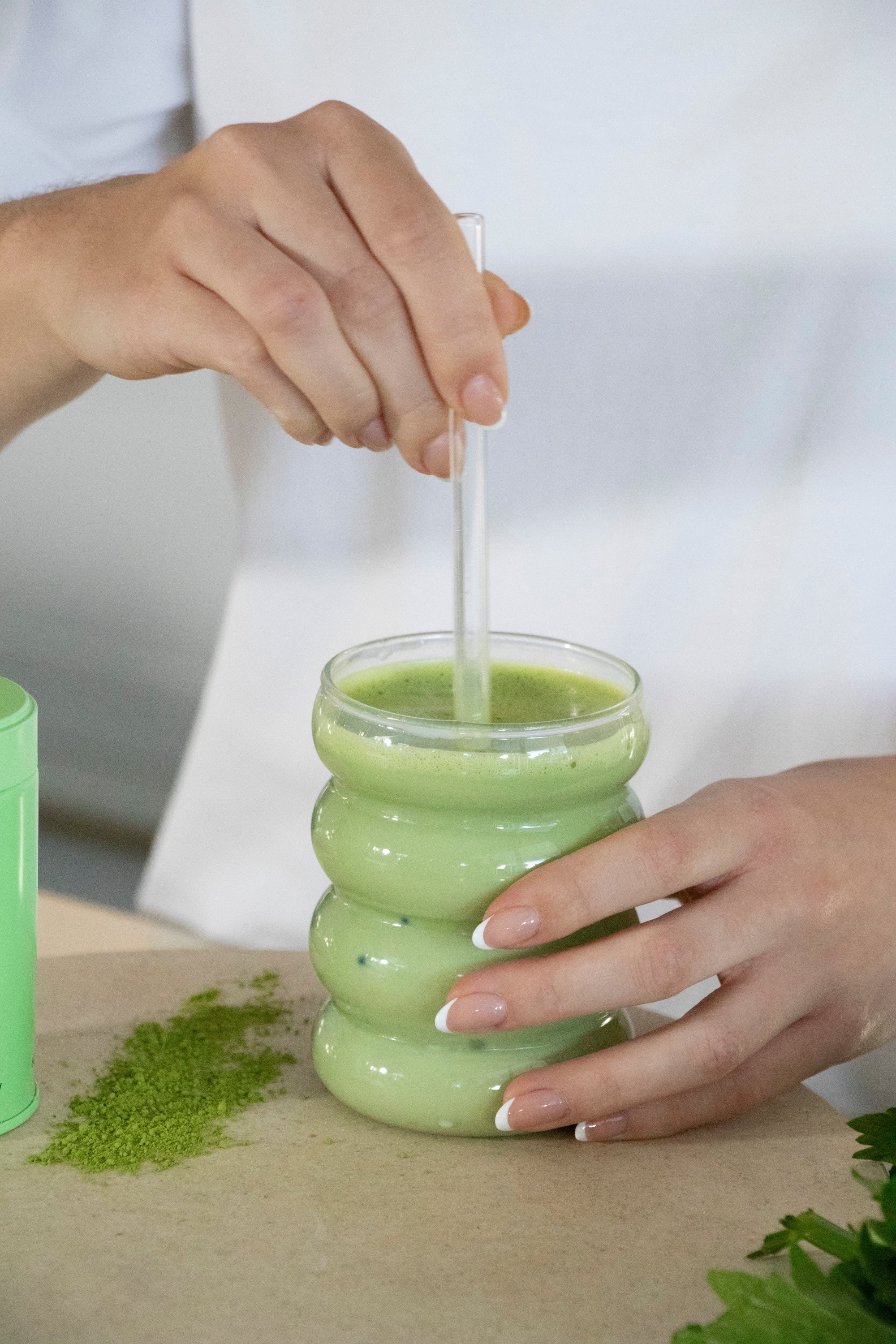 Vanilla Matcha Latte - Image 3